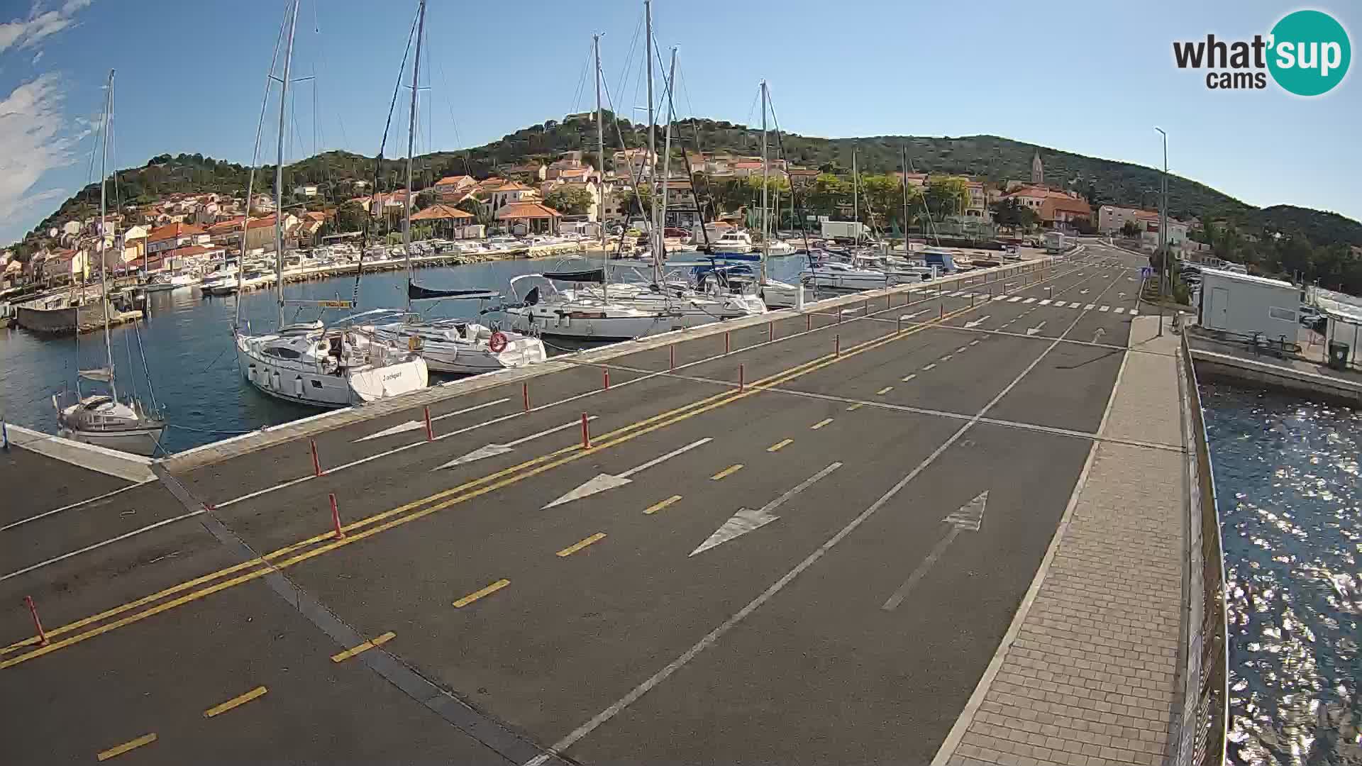 Dalmazia traghetto Tkon – webcam Croazia