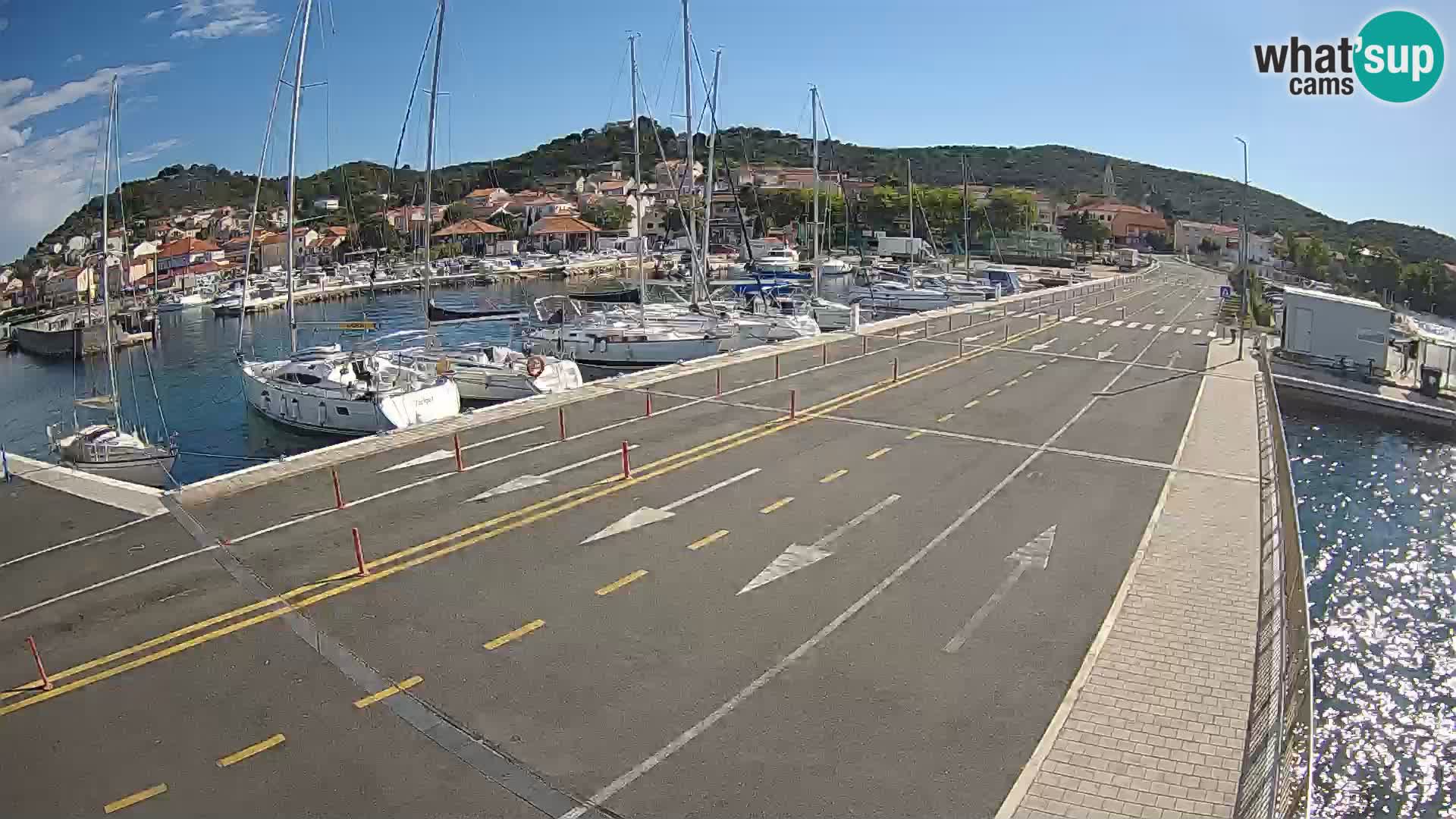Dalmazia traghetto Tkon – webcam Croazia