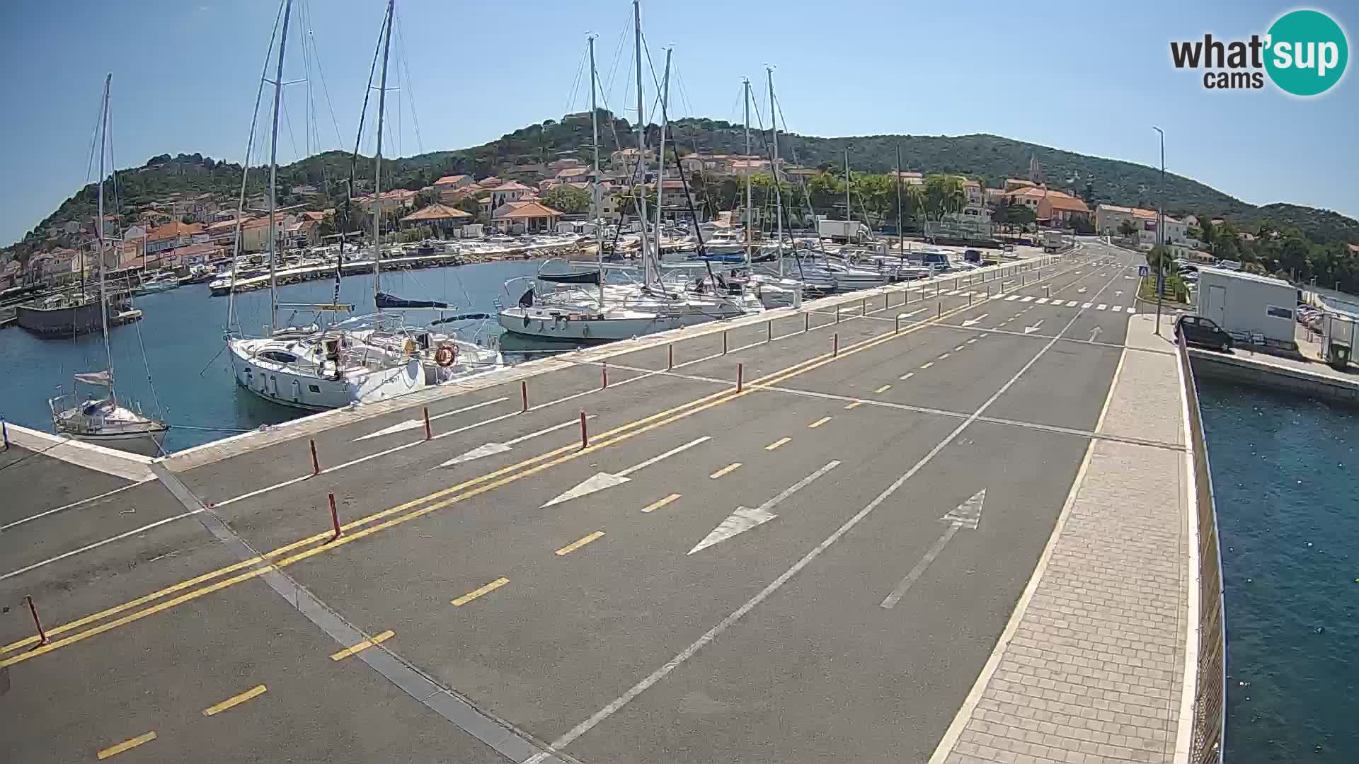 Dalmazia traghetto Tkon – webcam Croazia