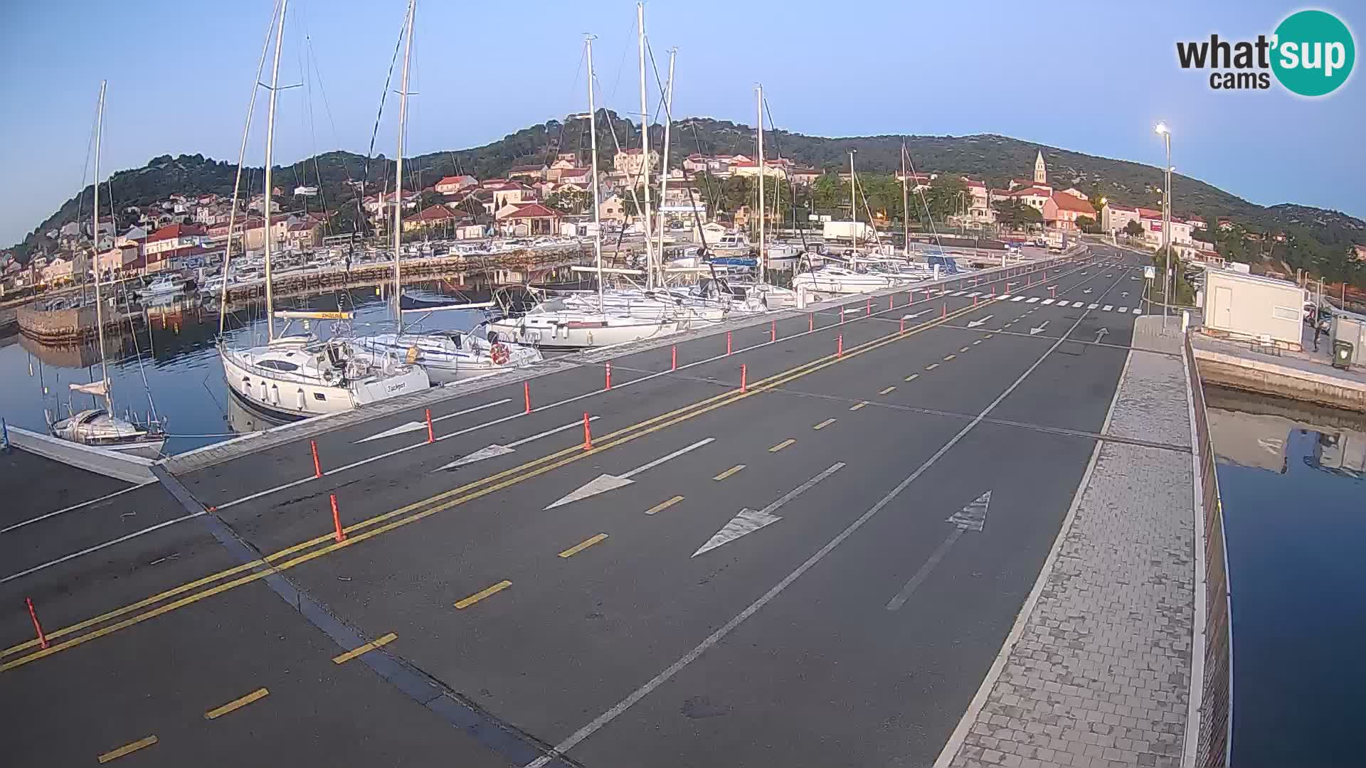 Dalmacija Trajekt Tkon – spletne kamere Hrvaška