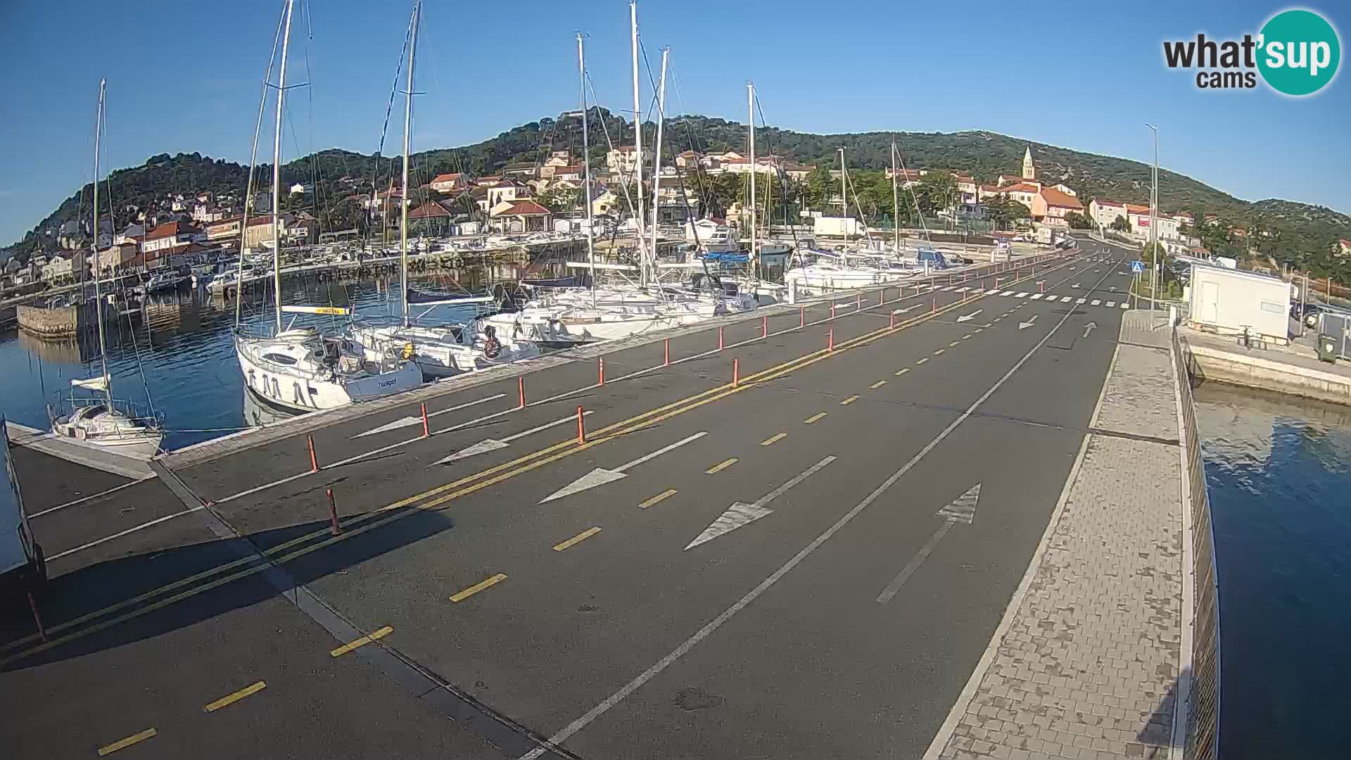 Dalmatia Tkon Ferry – webcams Croatia