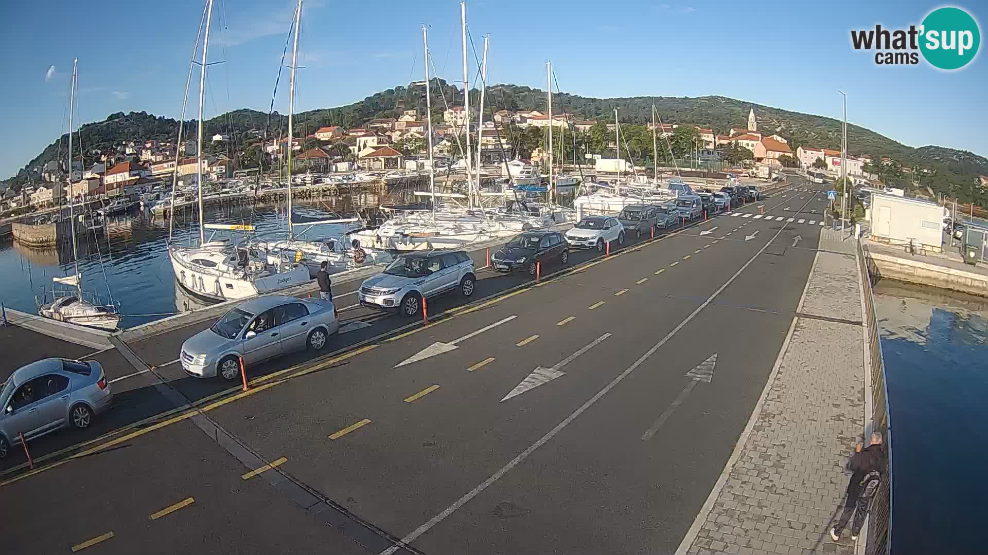 Dalmatia Tkon Ferry – webcams Croatia