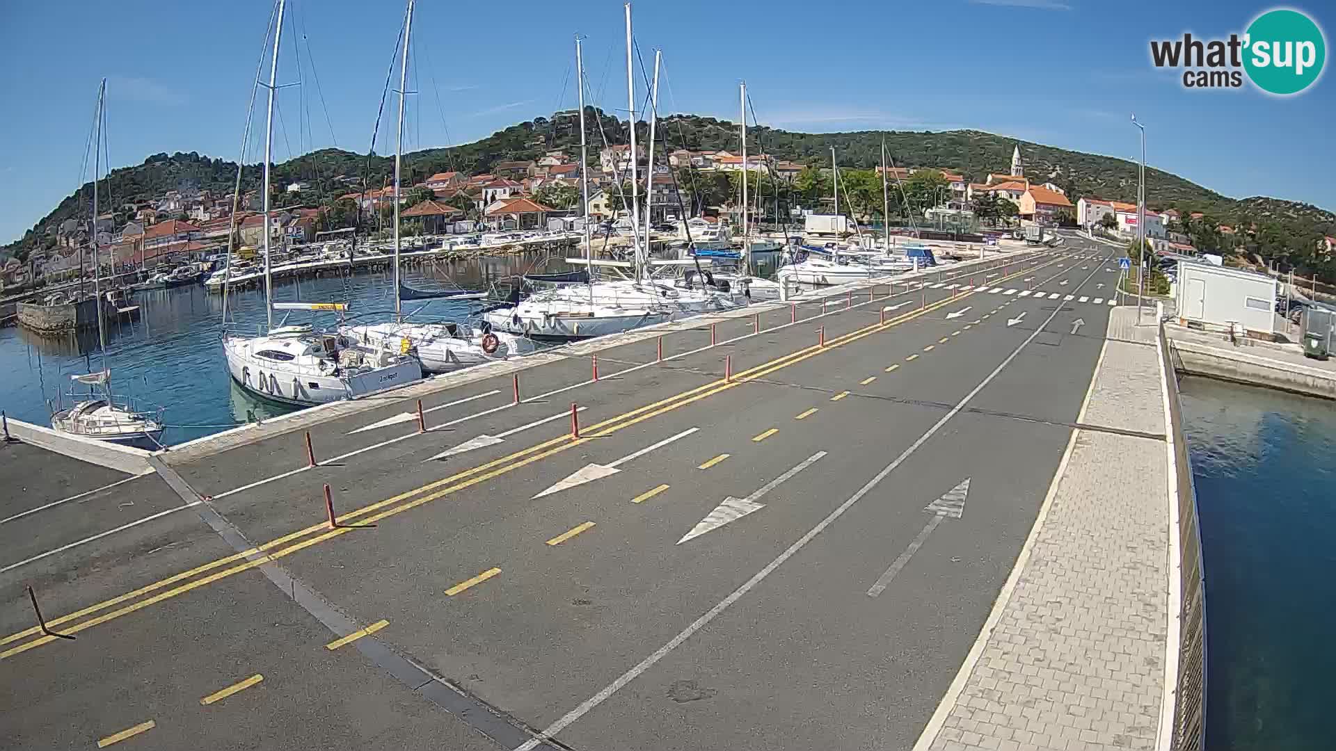 Dalmatia Tkon Ferry – webcams Croatia