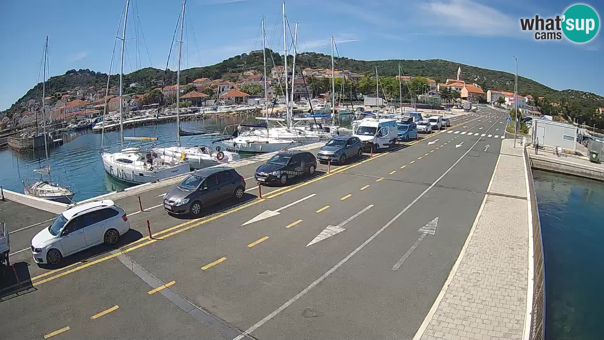 Dalmatia Tkon Ferry – webcams Croatia