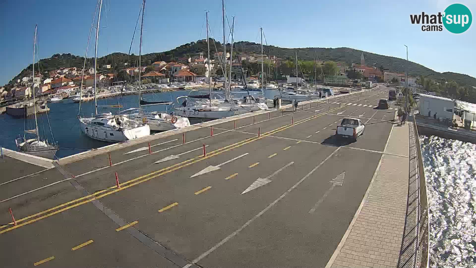 Dalmatien Tkon Fähre – Webcams Kroatien