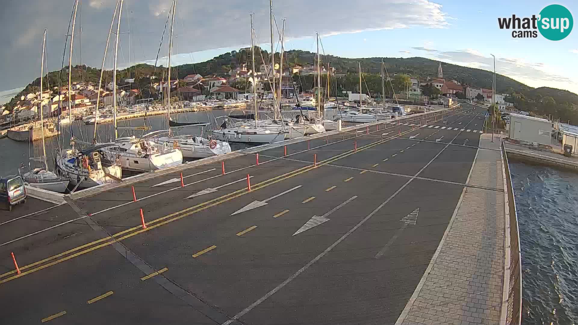 Dalmatia Tkon Ferry – webcams Croatia