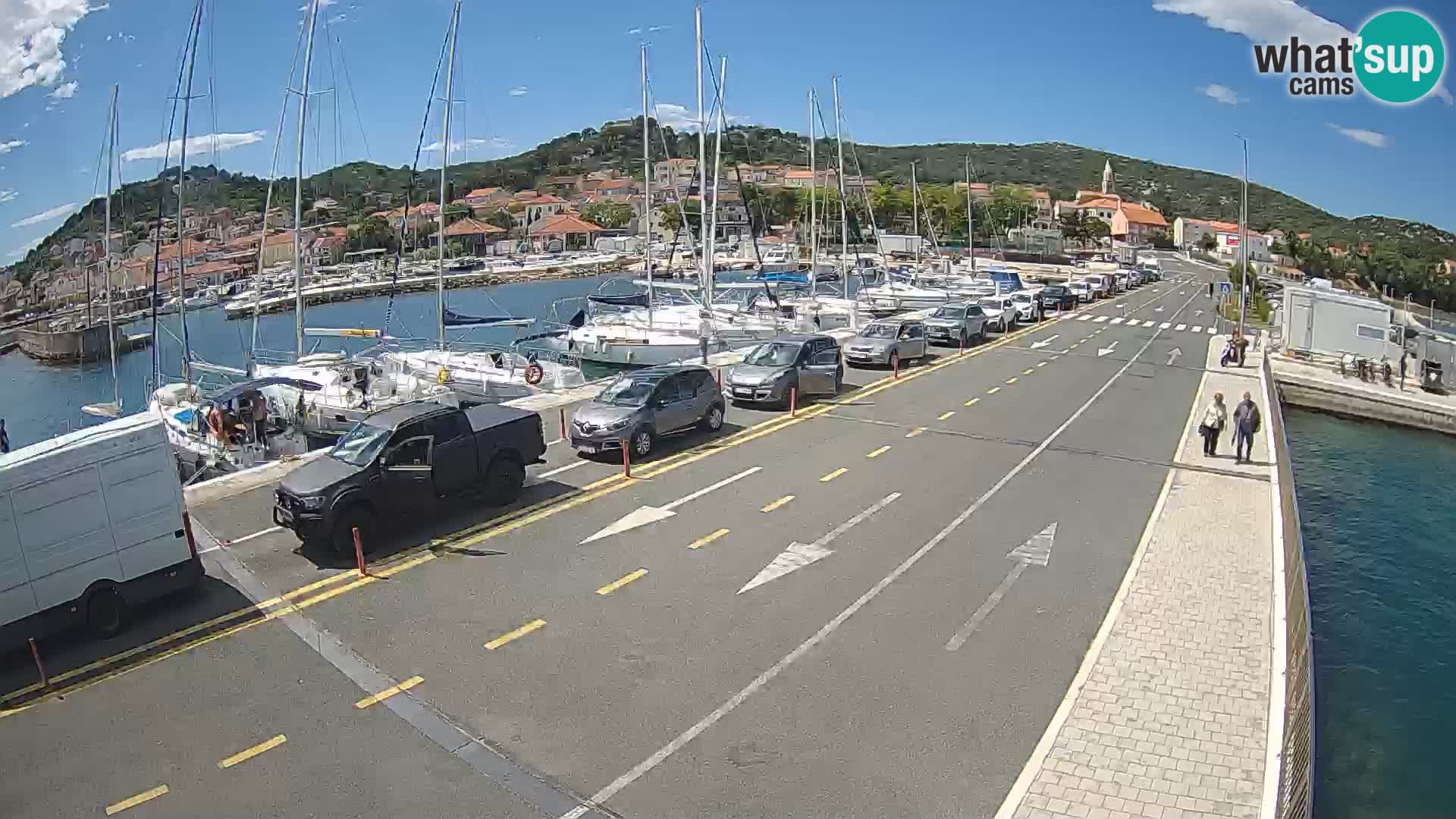 Dalmatie Tkon Traversier – webcams Croatie