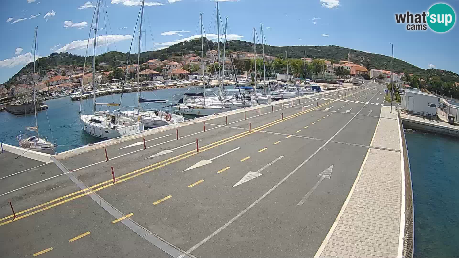 Dalmazia traghetto Tkon – webcam Croazia