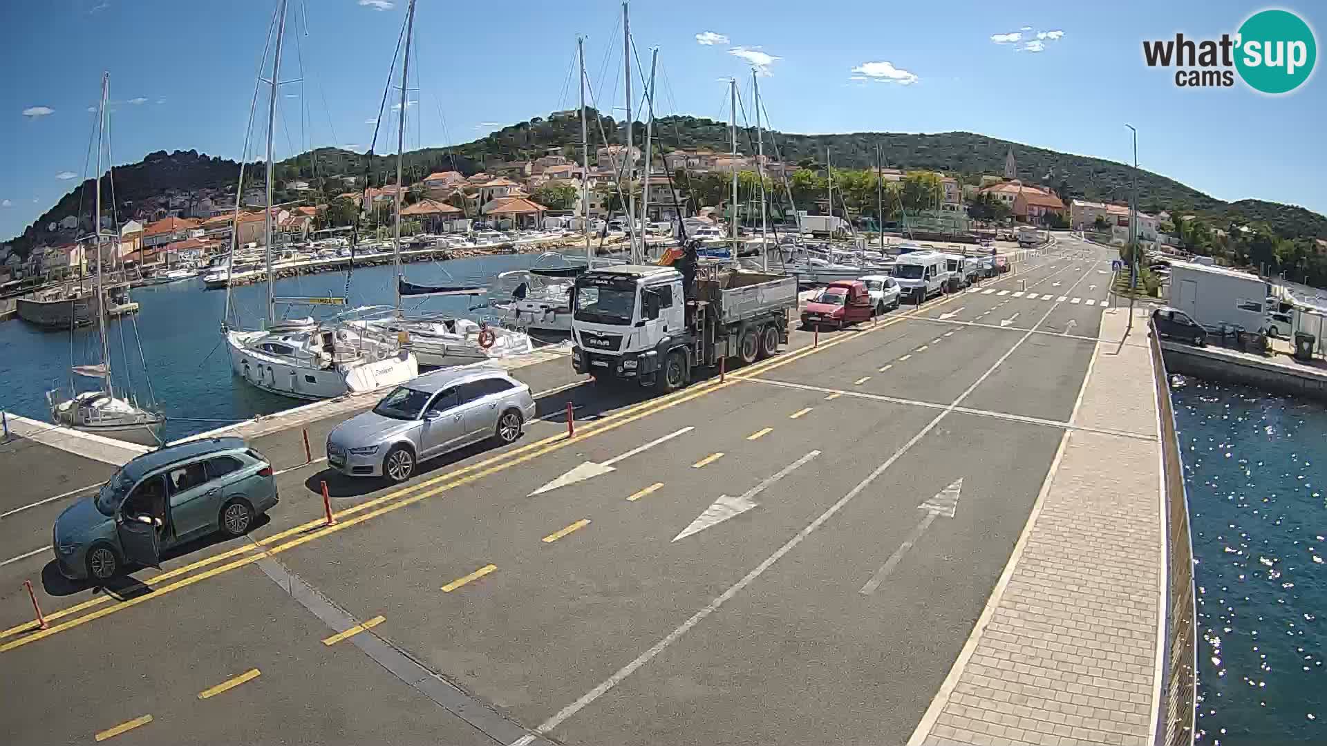 Dalmatien Tkon Fähre – Webcams Kroatien