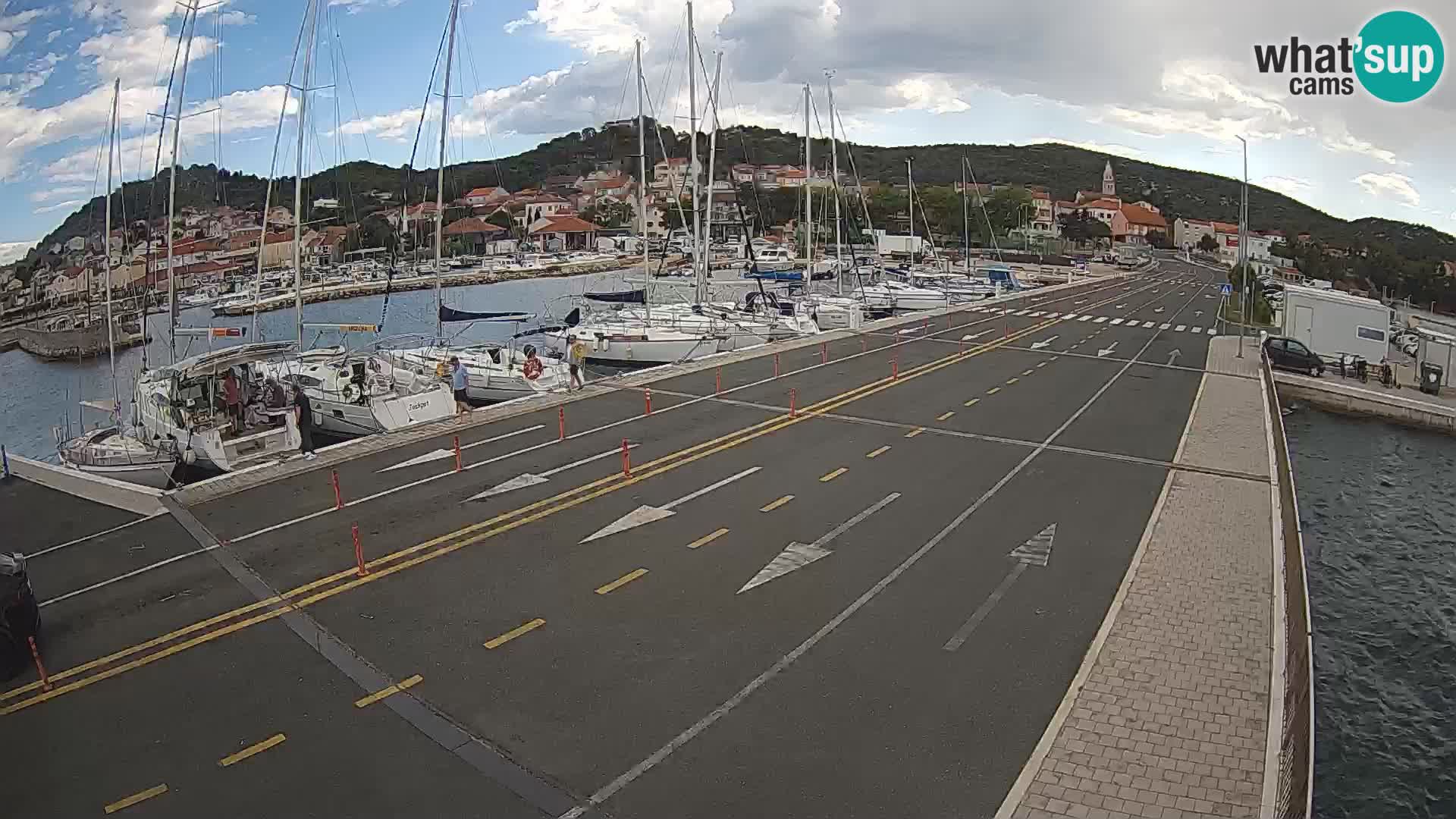 Dalmatia Tkon Ferry – webcams Croatia