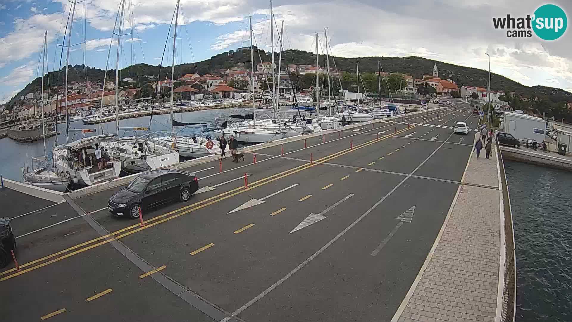 Dalmatia Tkon Ferry – webcams Croatia