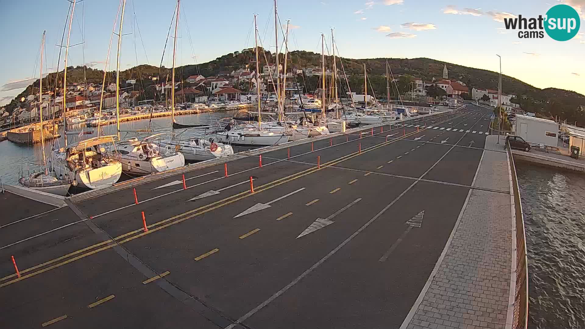 Dalmatien Tkon Fähre – Webcams Kroatien