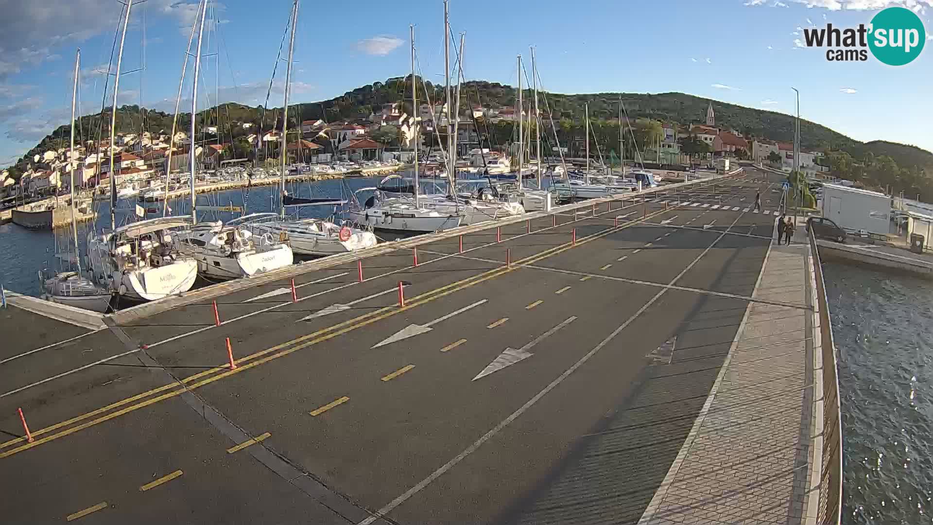 Dalmazia traghetto Tkon – webcam Croazia