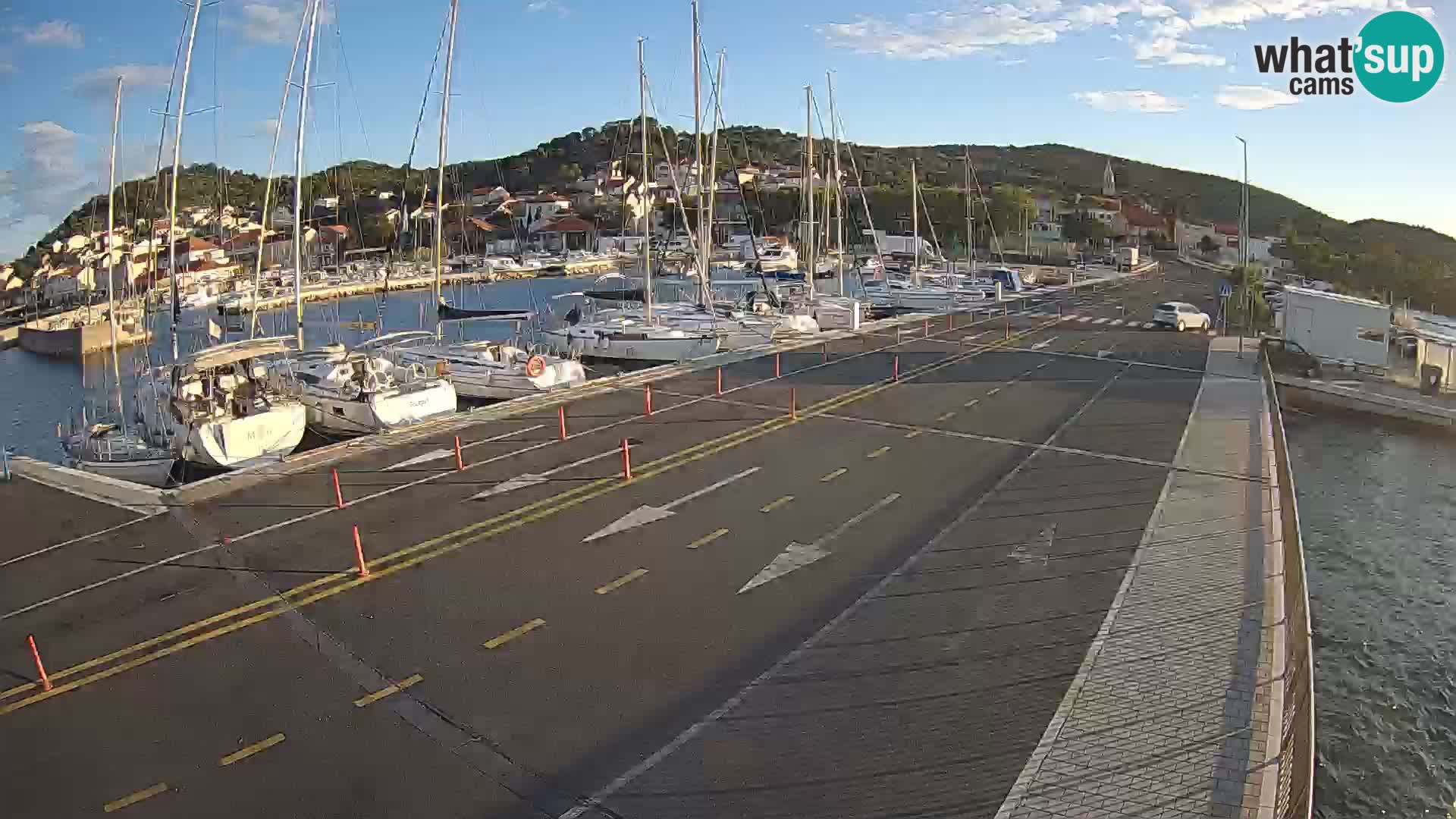Dalmazia traghetto Tkon – webcam Croazia