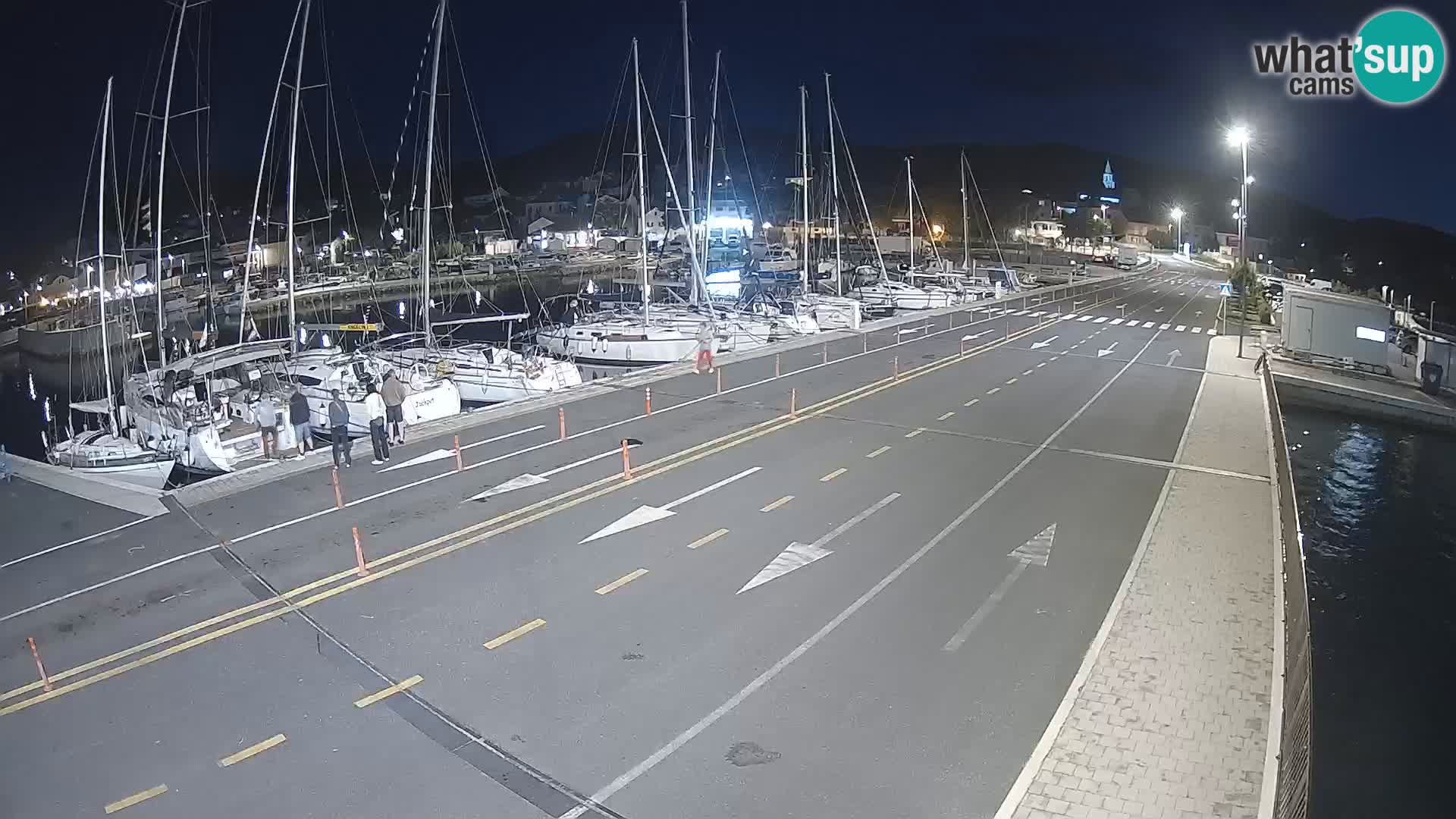 Dalmatie Tkon Traversier – webcams Croatie