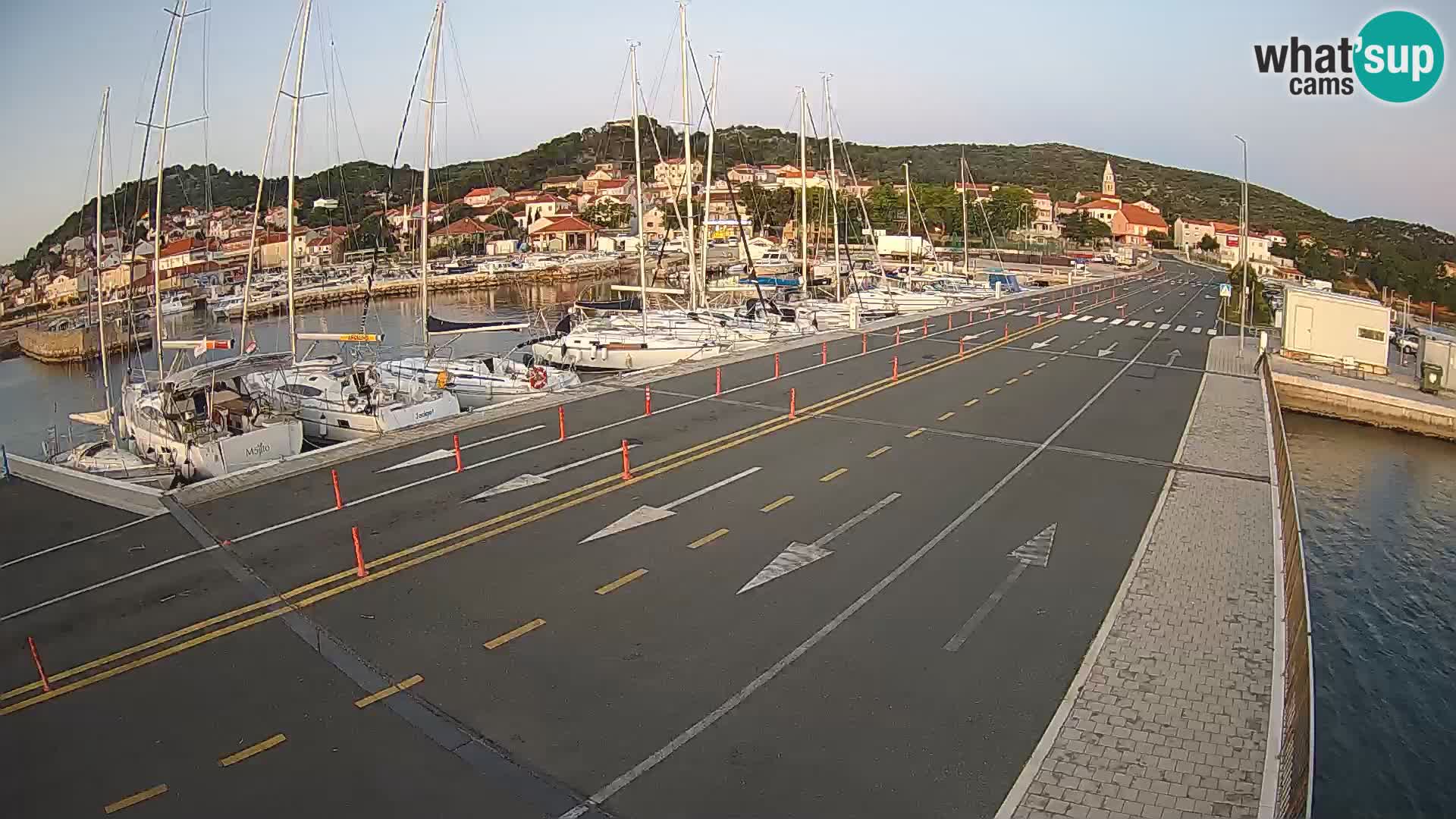 Dalmazia traghetto Tkon – webcam Croazia