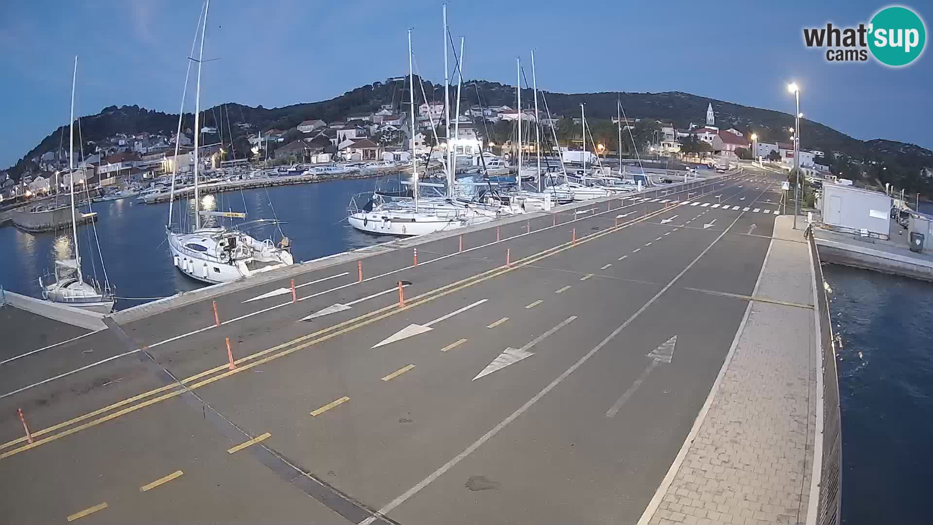 Dalmacija Trajekt Tkon – spletne kamere Hrvaška