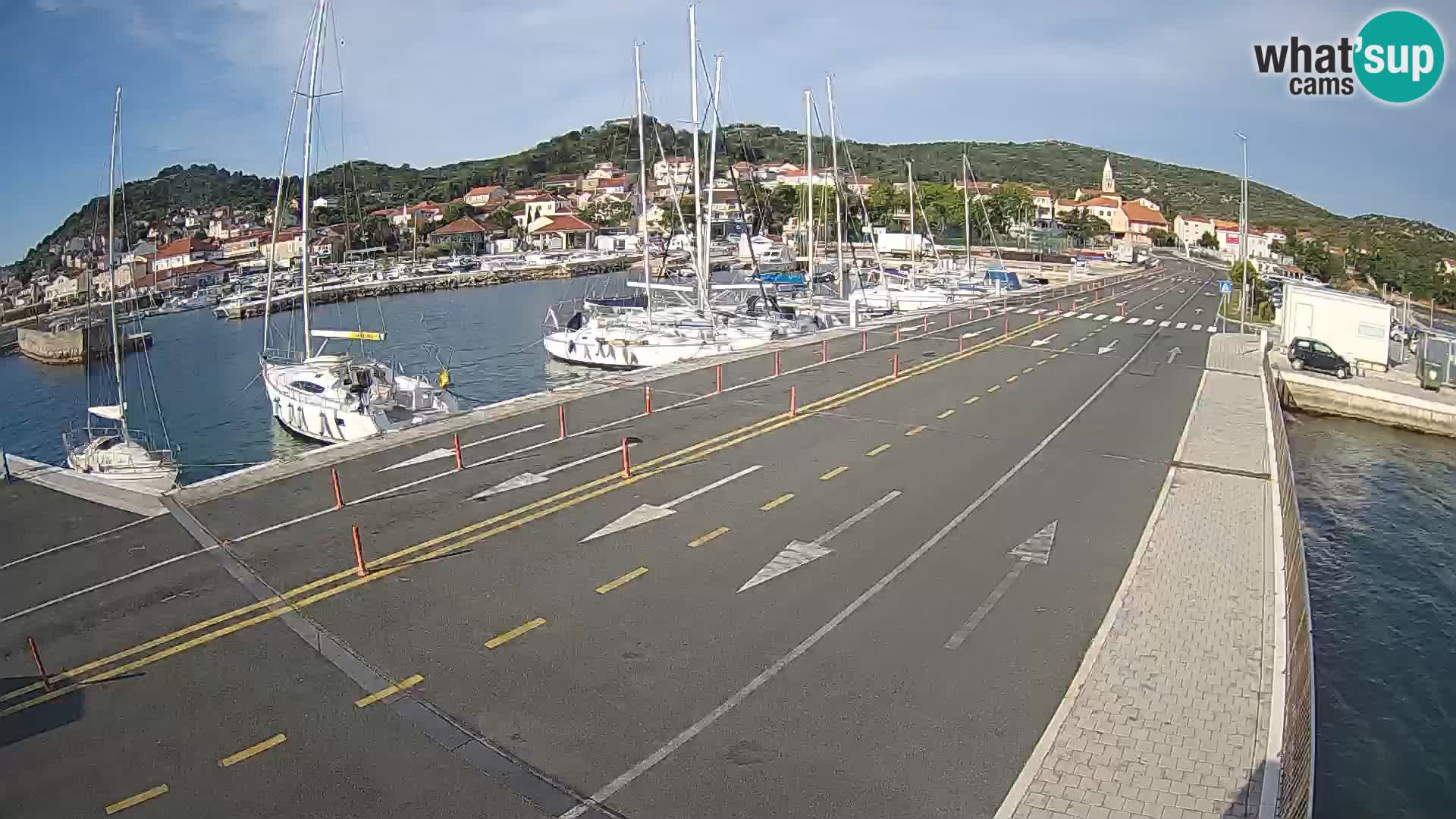 Dalmatia Tkon Ferry – webcams Croatia