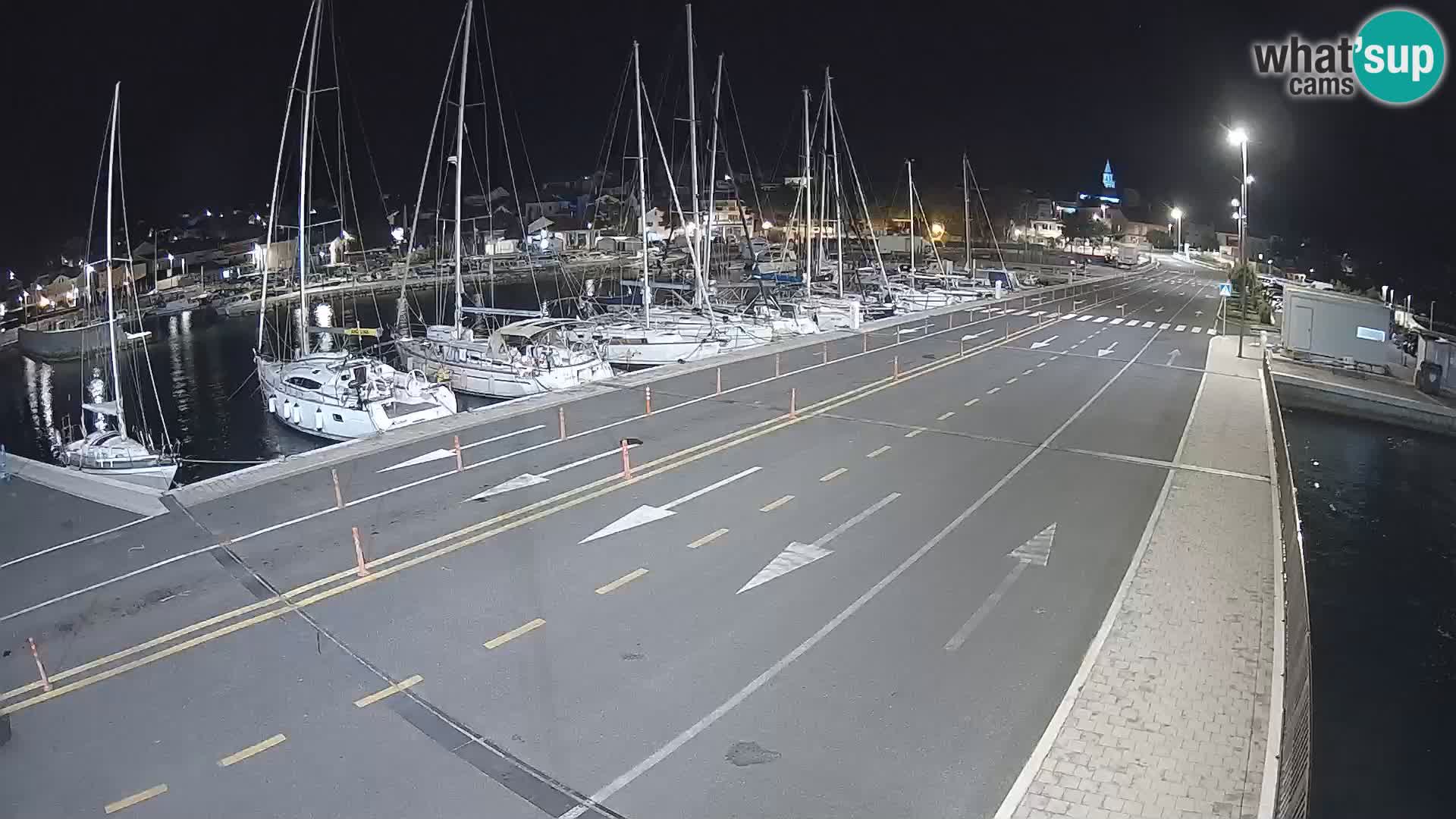 Dalmatia Tkon Ferry – webcams Croatia