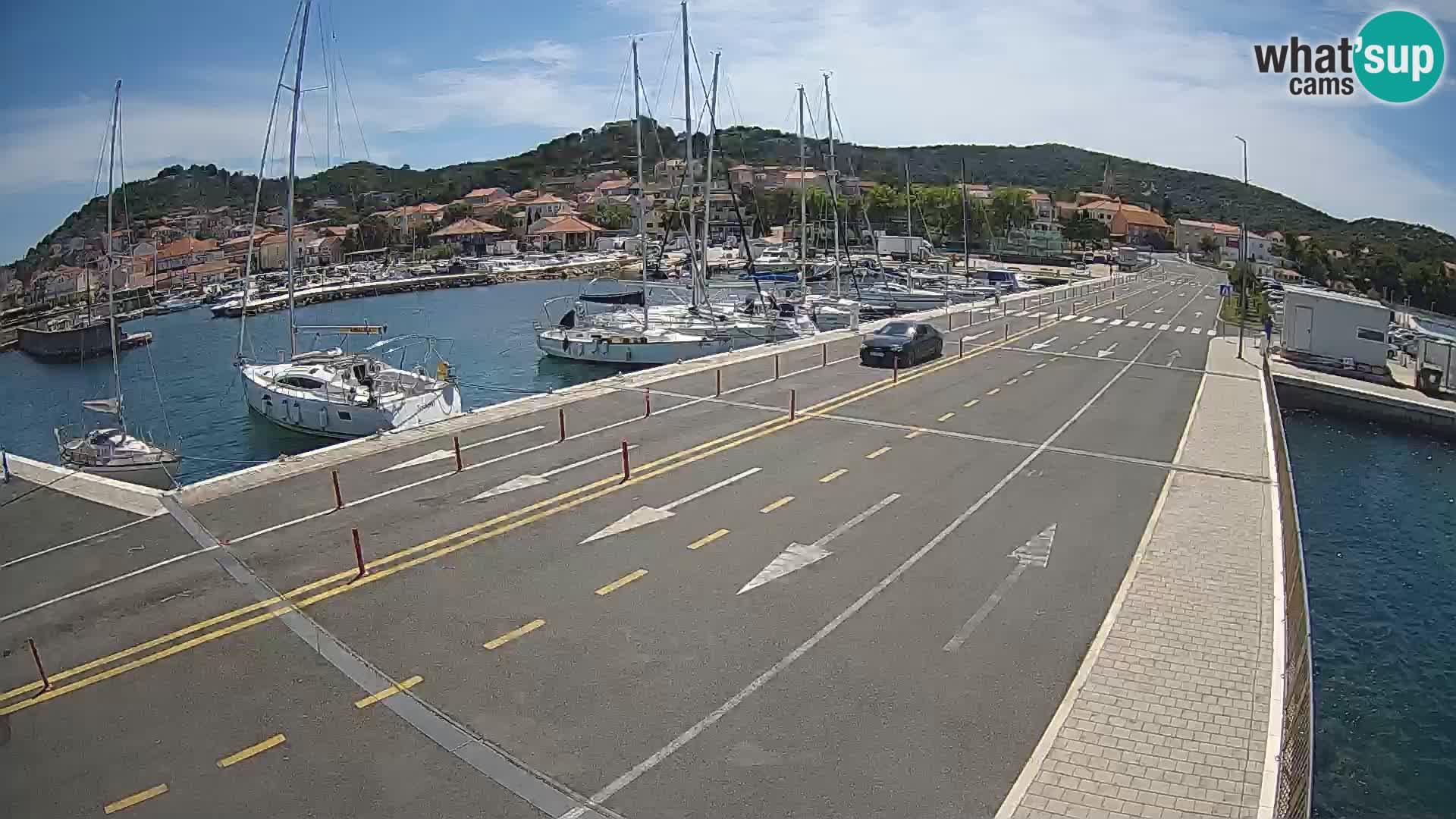 Dalmatia Tkon Ferry – webcams Croatia