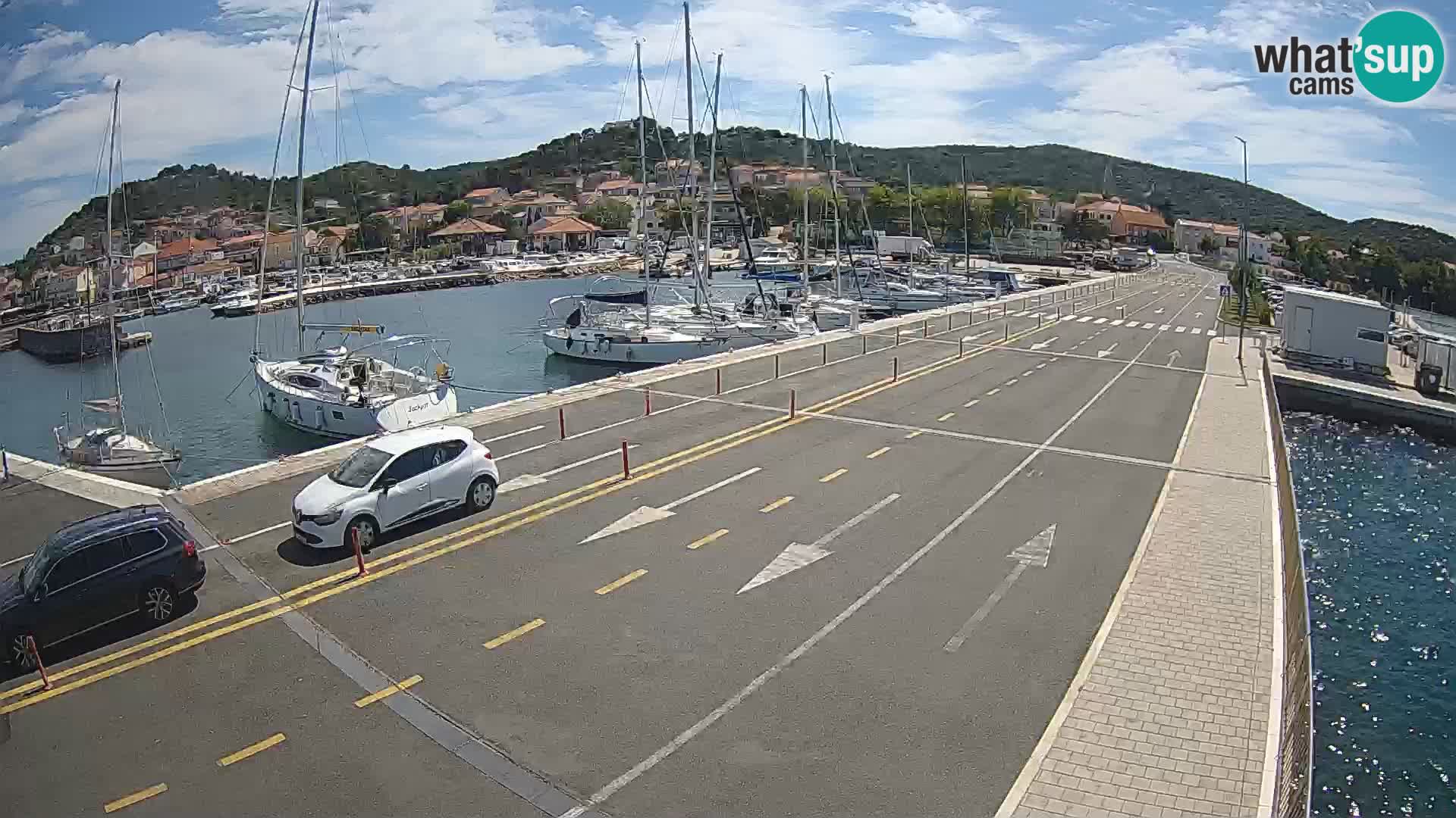 Dalmatia Tkon Ferry – webcams Croatia