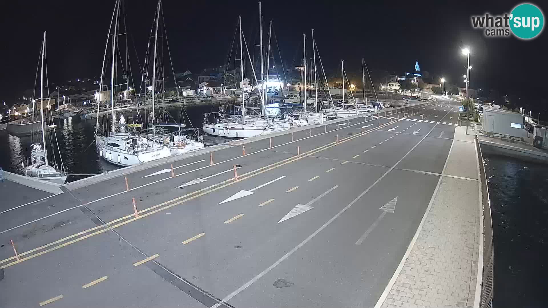 Dalmacia Tkon Transportar- webcams Croacia