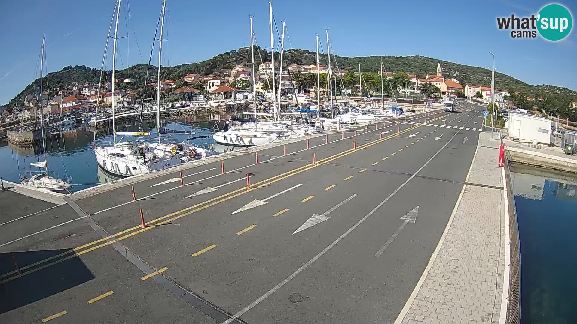 Dalmatia Tkon Ferry – webcams Croatia