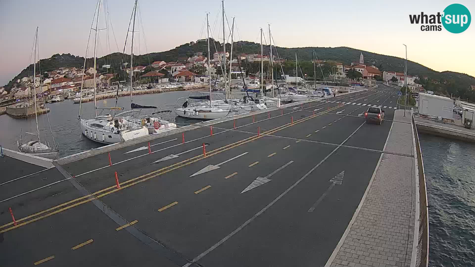 Dalmatia Tkon Ferry – webcams Croatia