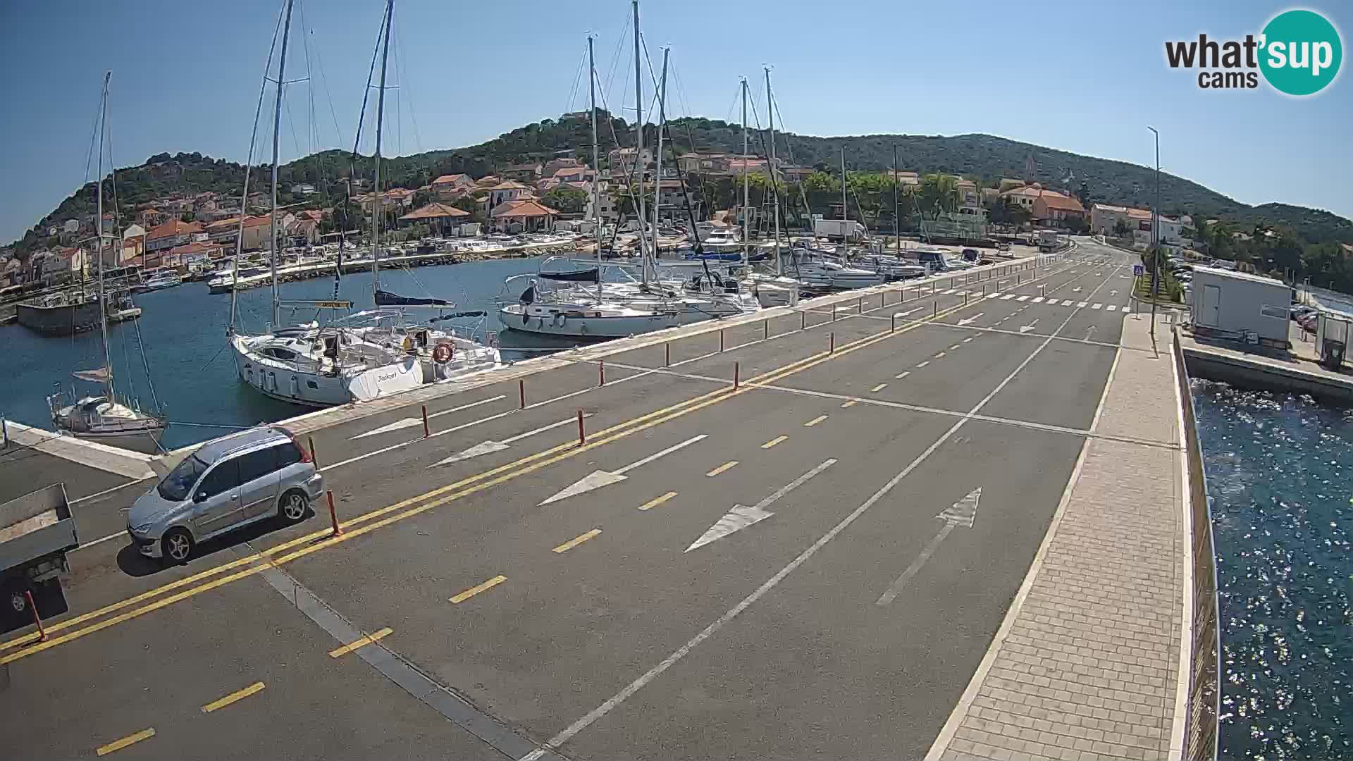 Dalmazia traghetto Tkon – webcam Croazia