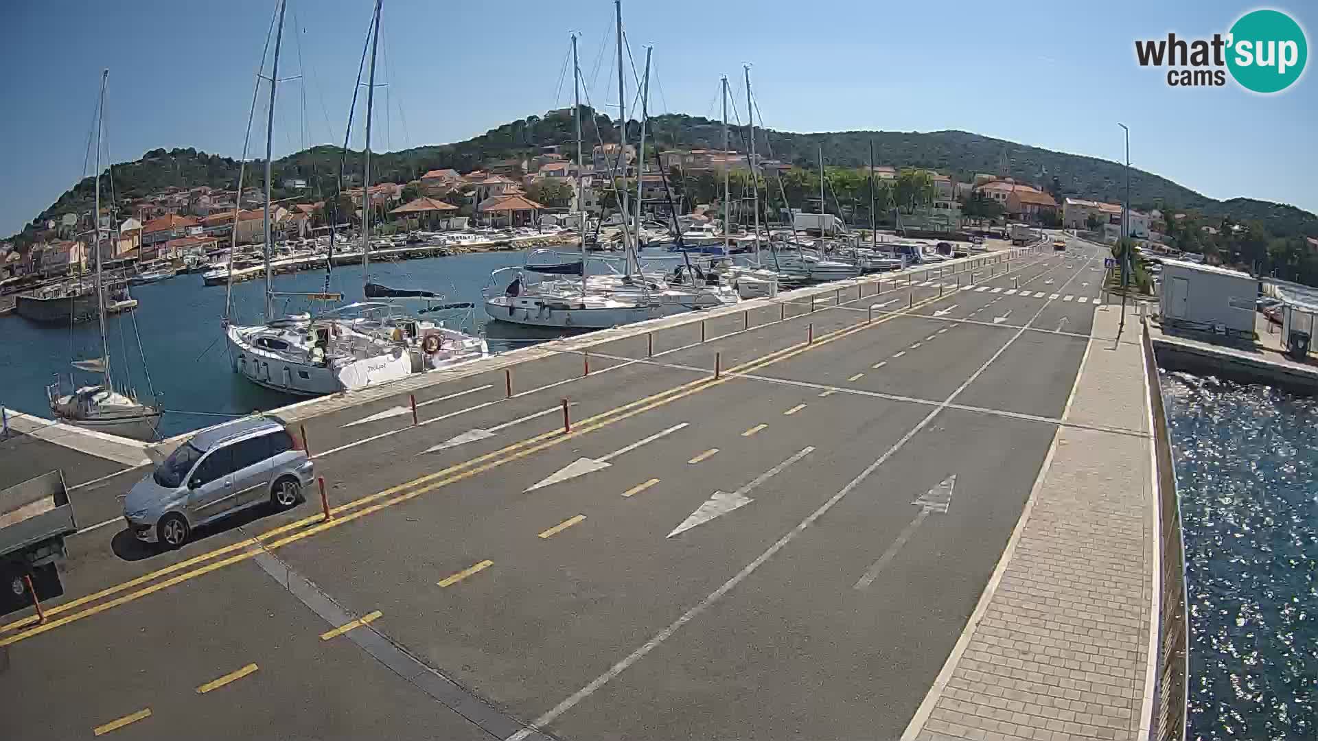 Dalmazia traghetto Tkon – webcam Croazia