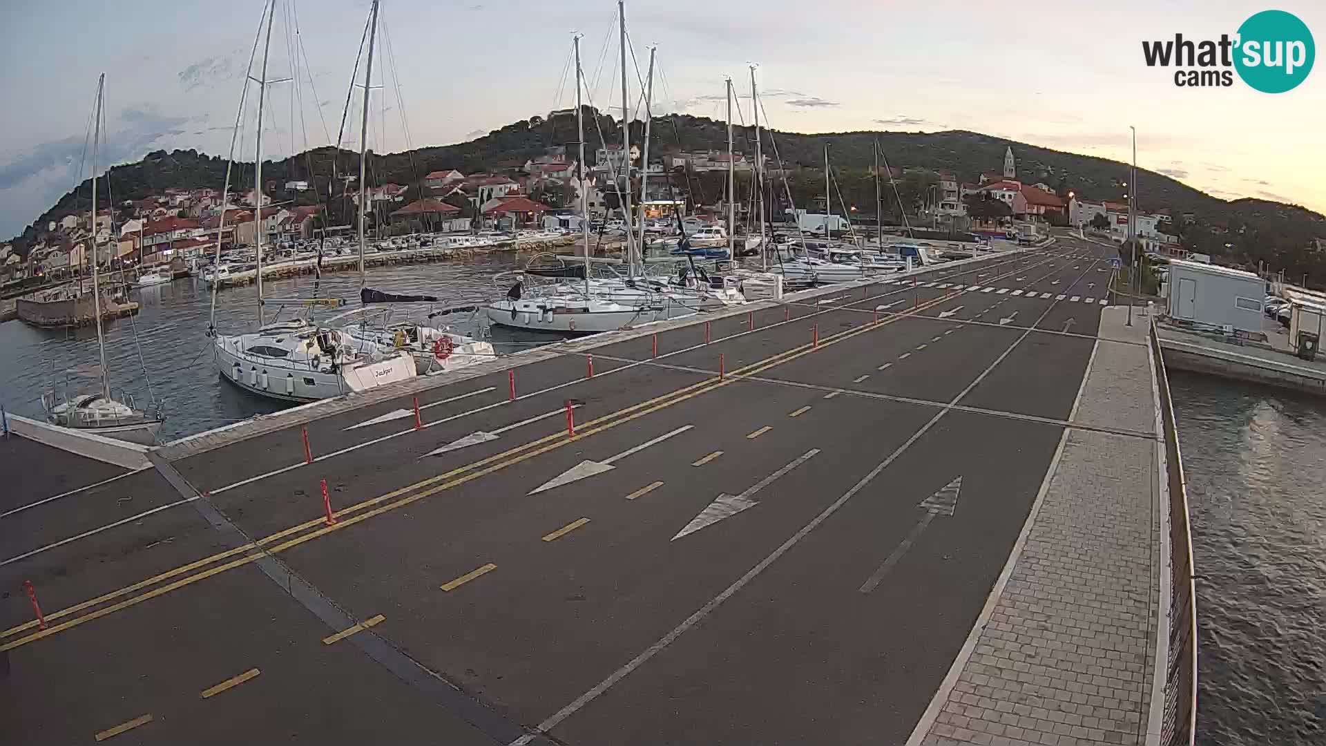 Dalmazia traghetto Tkon – webcam Croazia