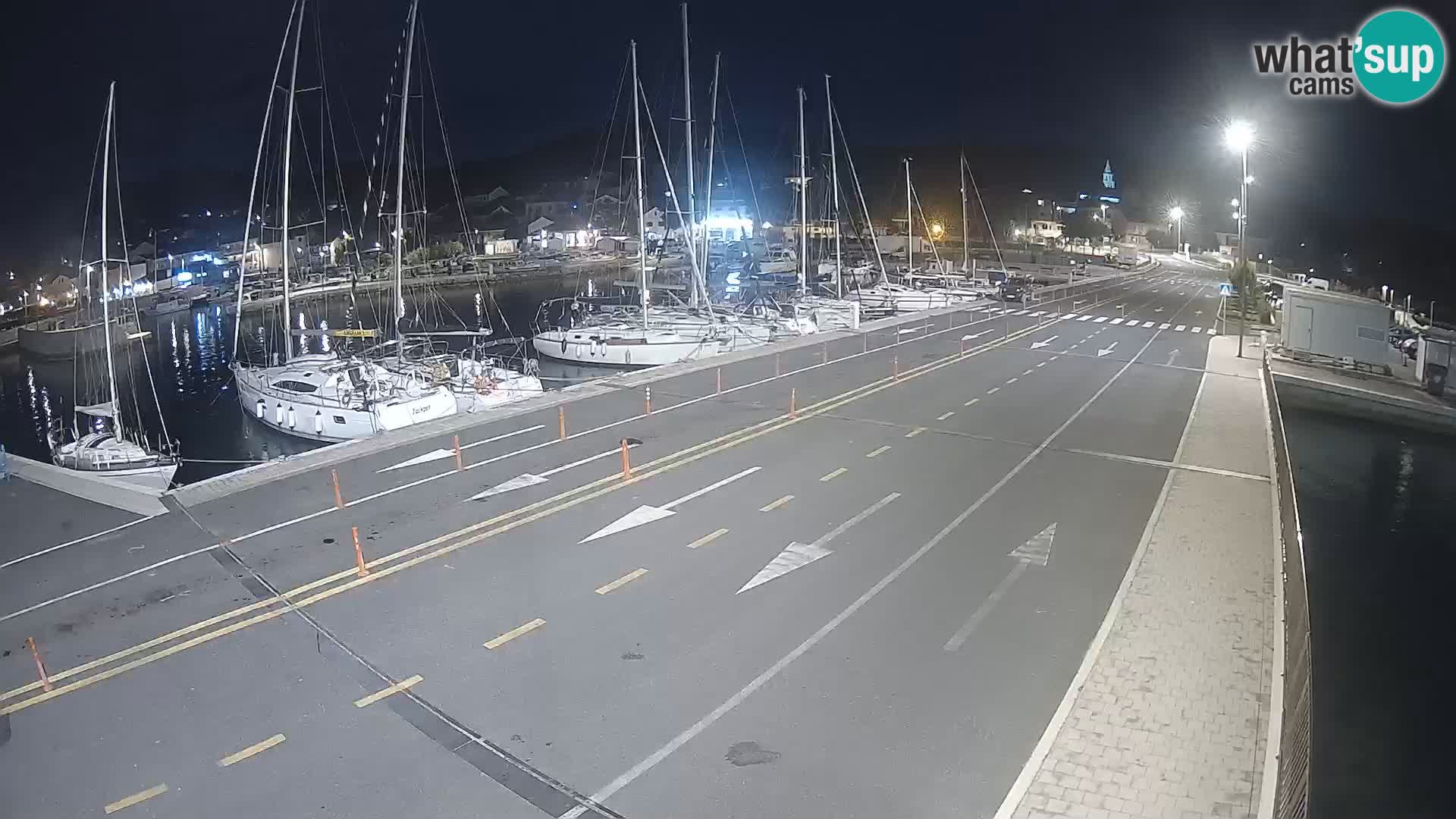 Dalmacia Tkon Transportar- webcams Croacia