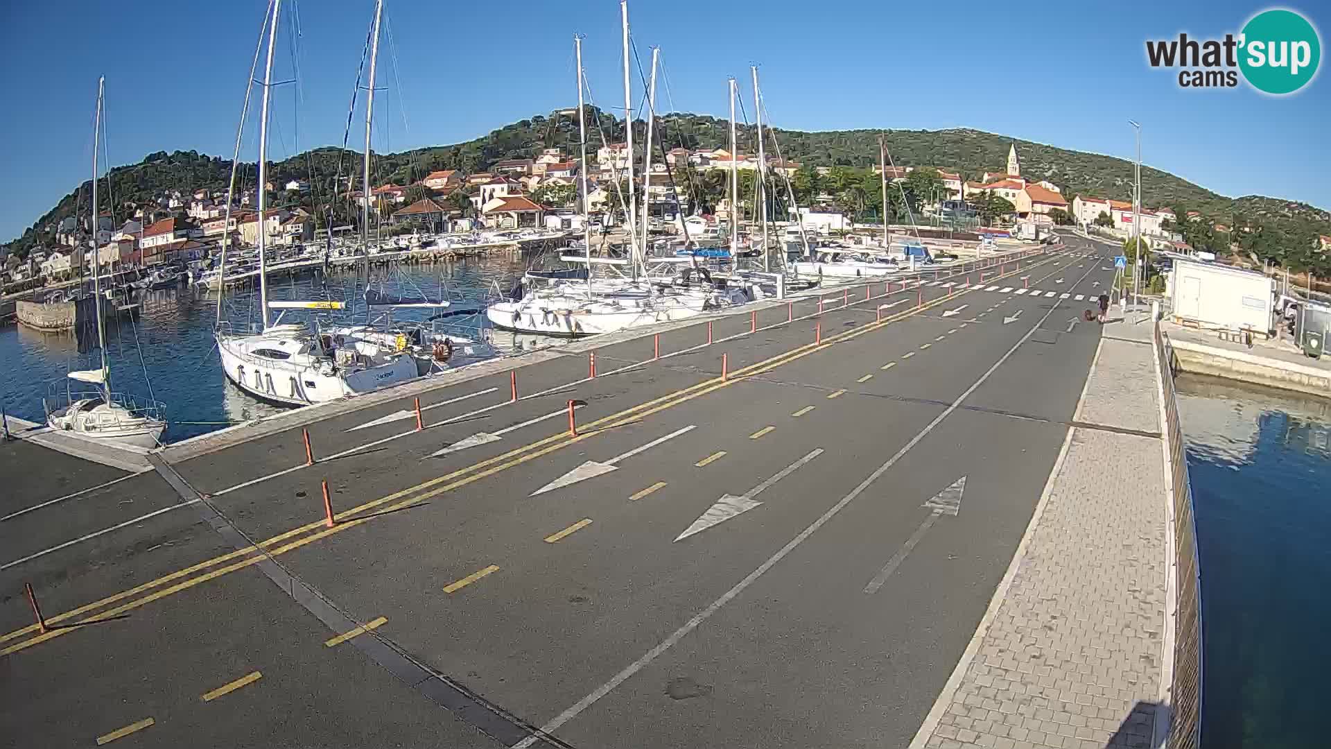 Dalmazia traghetto Tkon – webcam Croazia