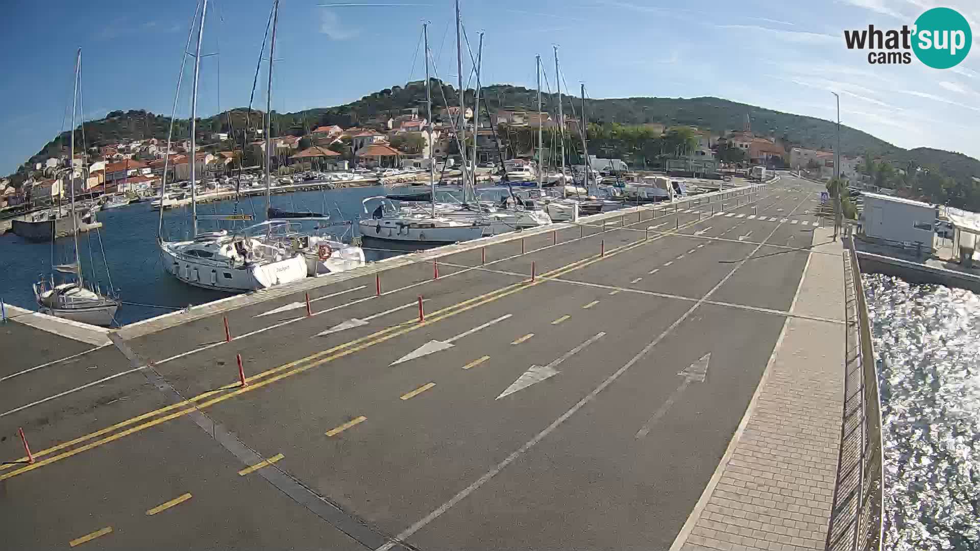 Dalmazia traghetto Tkon – webcam Croazia