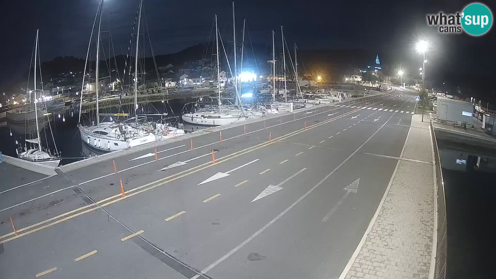 Dalmatia Tkon Ferry – webcams Croatia