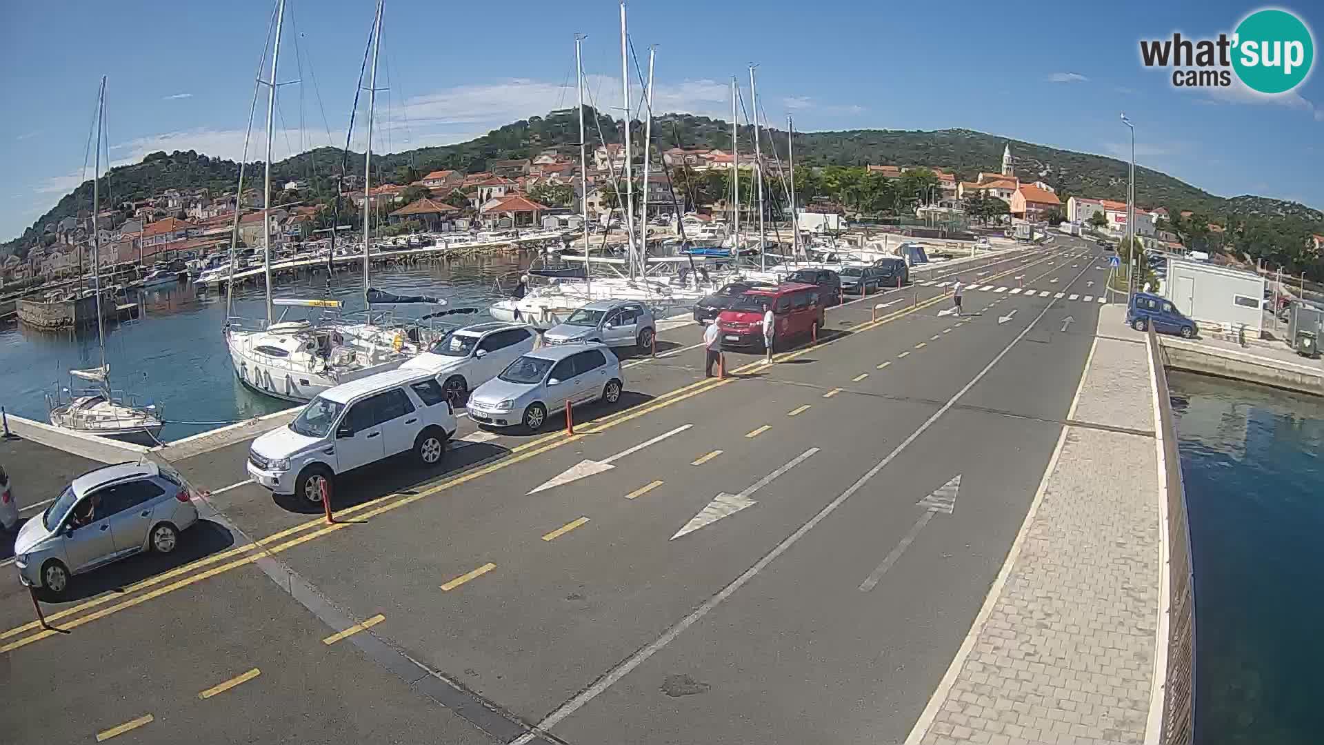 Dalmacija Trajekt Tkon – spletne kamere Hrvaška