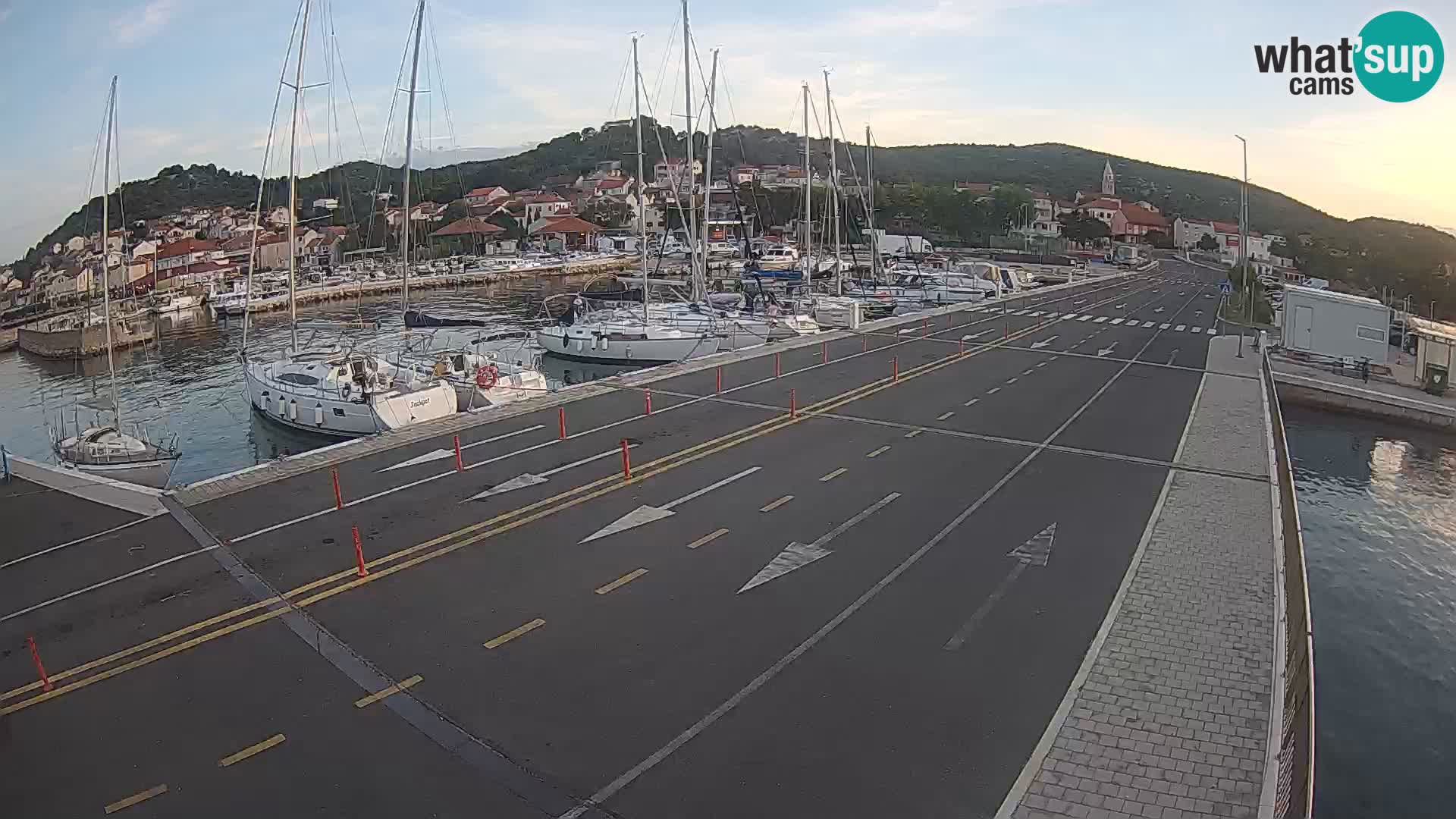 Dalmatien Tkon Fähre – Webcams Kroatien