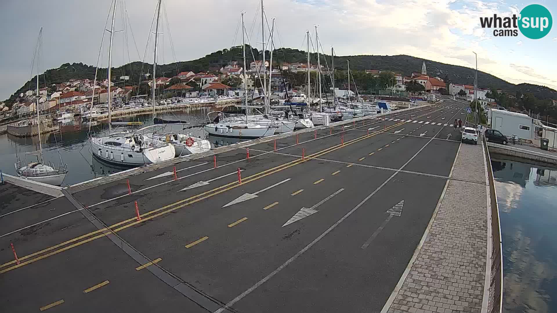 Dalmazia traghetto Tkon – webcam Croazia