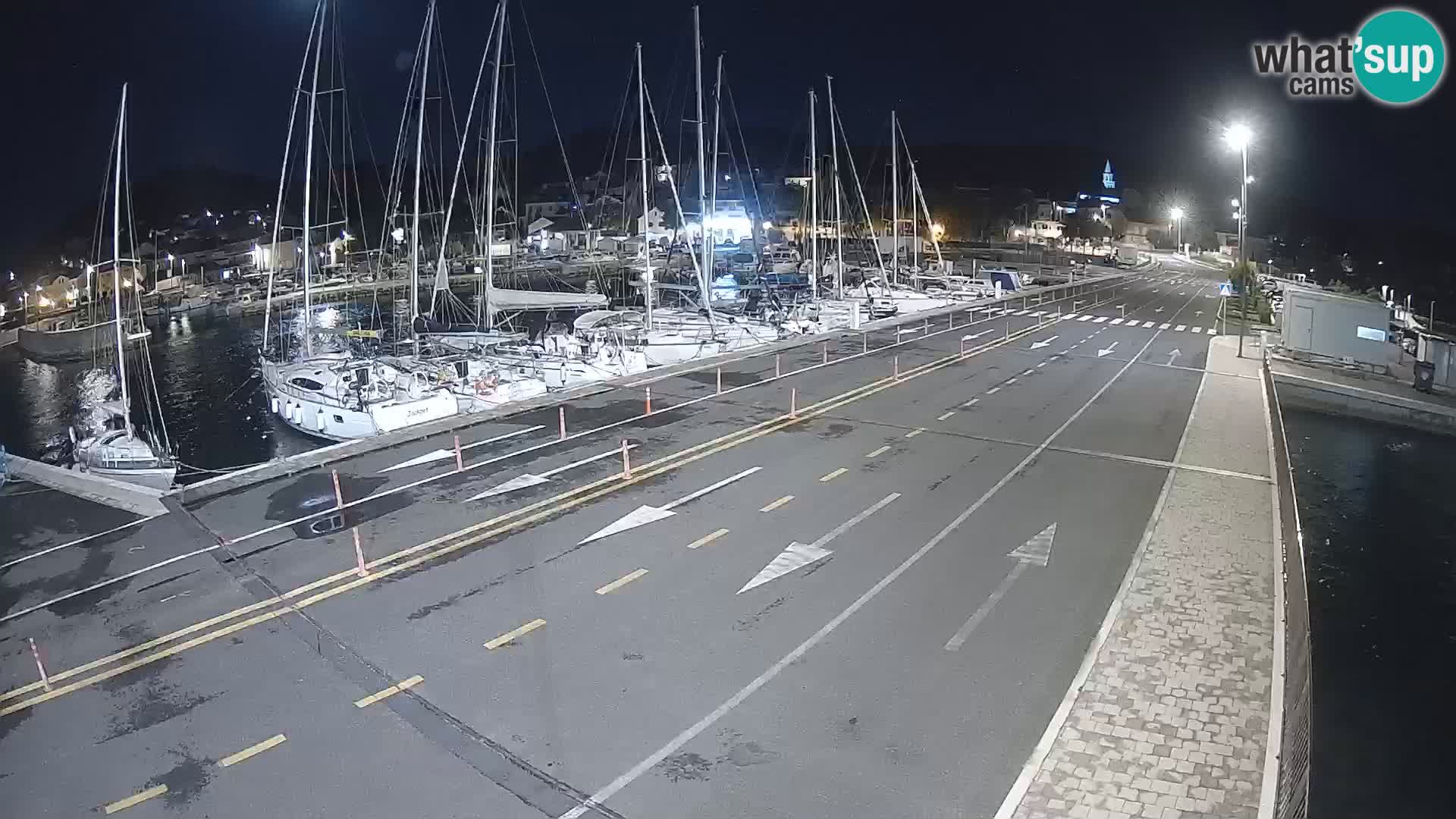 Dalmacia Tkon Transportar- webcams Croacia