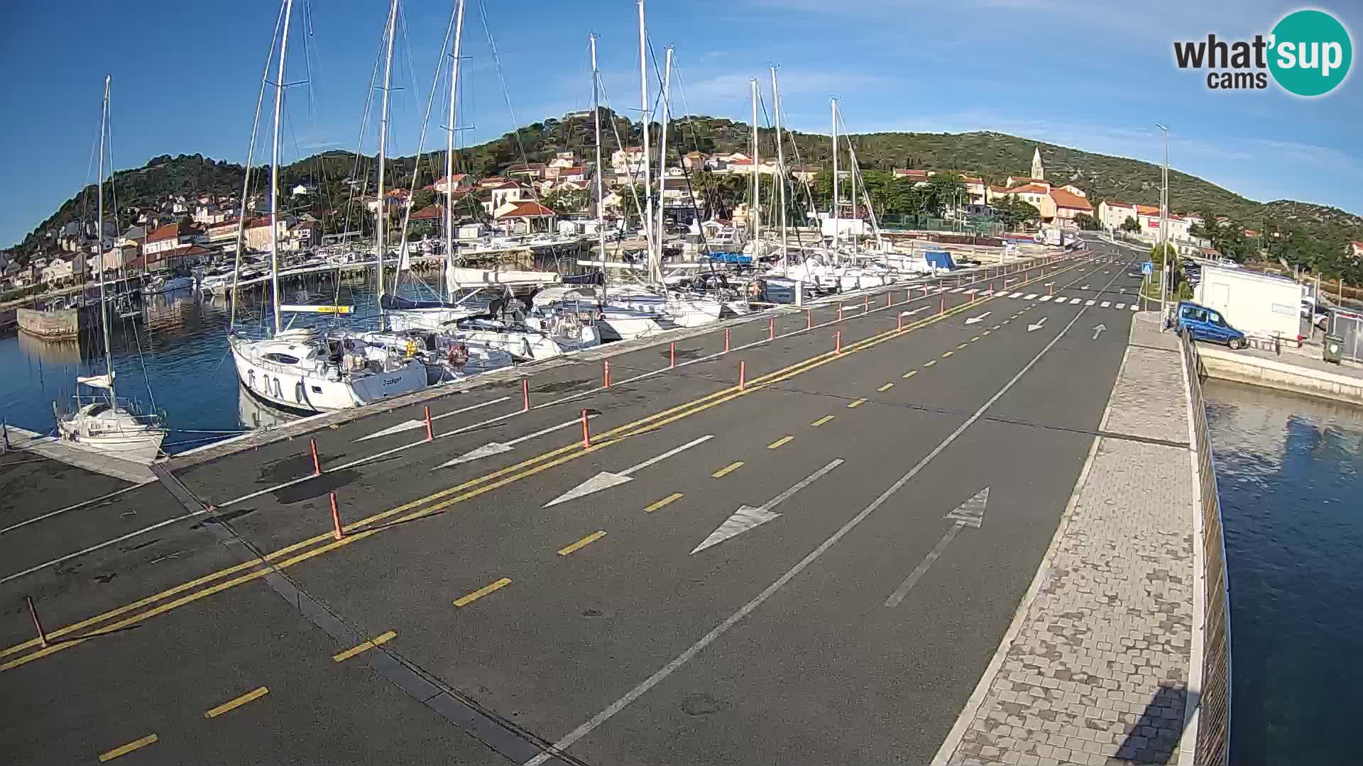 Dalmatia Tkon Ferry – webcams Croatia
