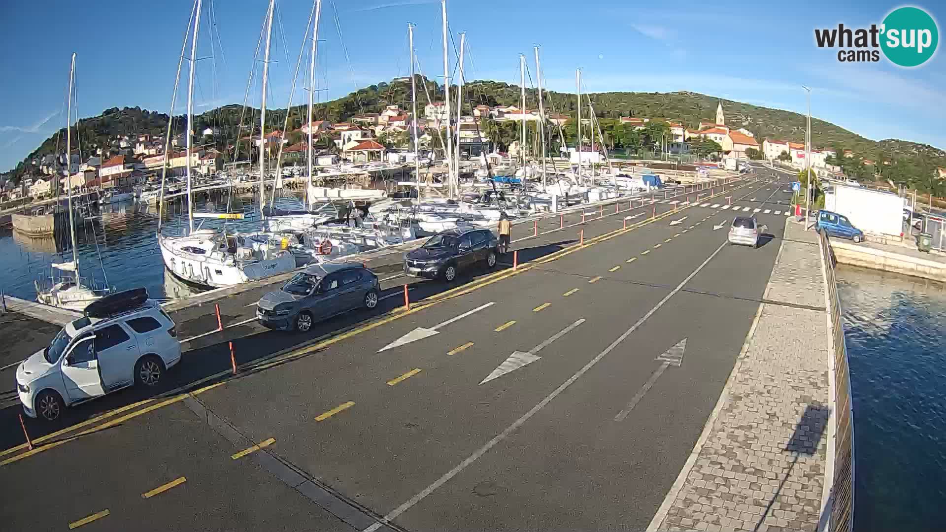 Dalmacija Trajekt Tkon – spletne kamere Hrvaška