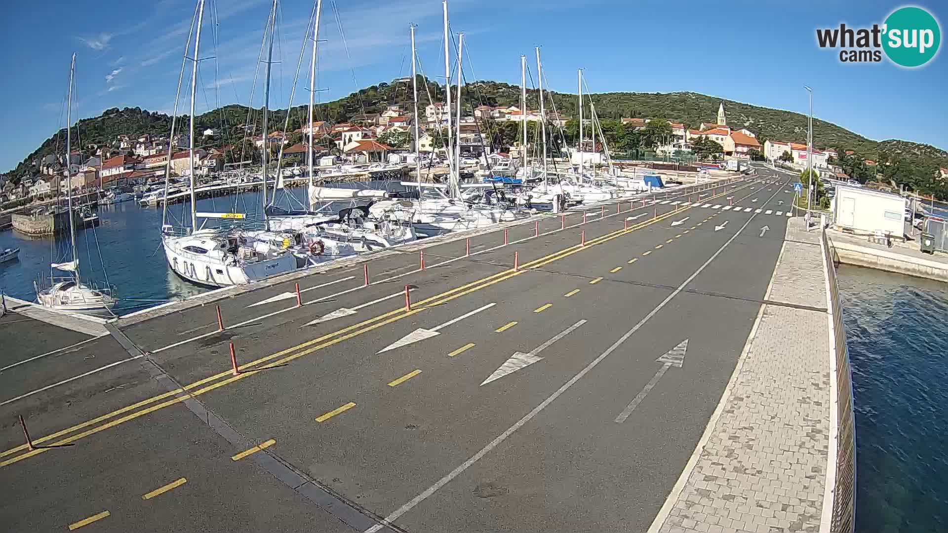 Dalmatien Tkon Fähre – Webcams Kroatien