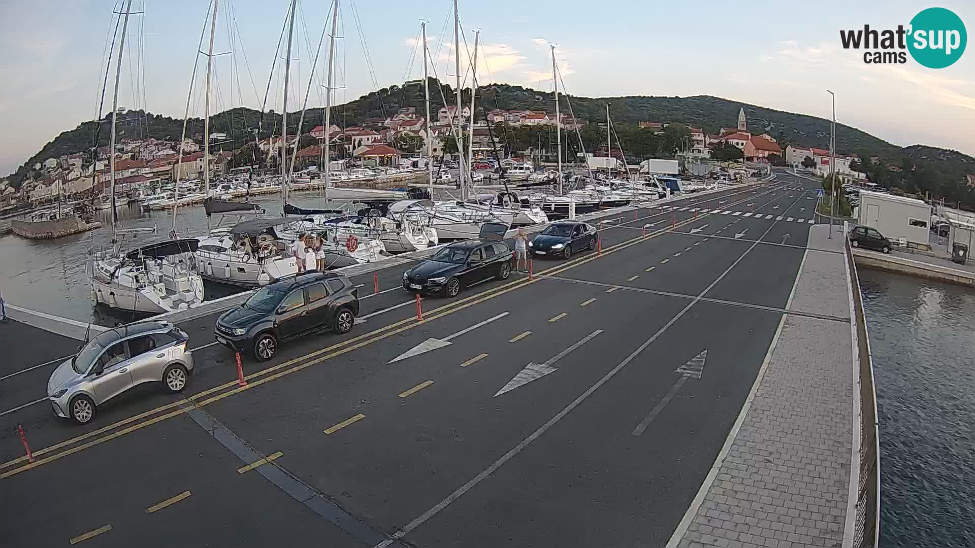 Dalmatia Tkon Ferry – webcams Croatia