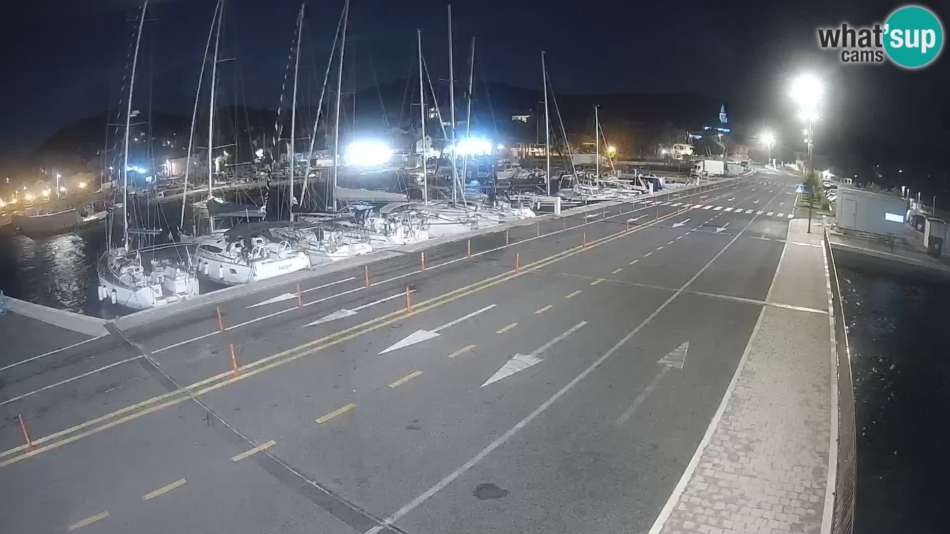 Dalmacia Tkon Transportar- webcams Croacia