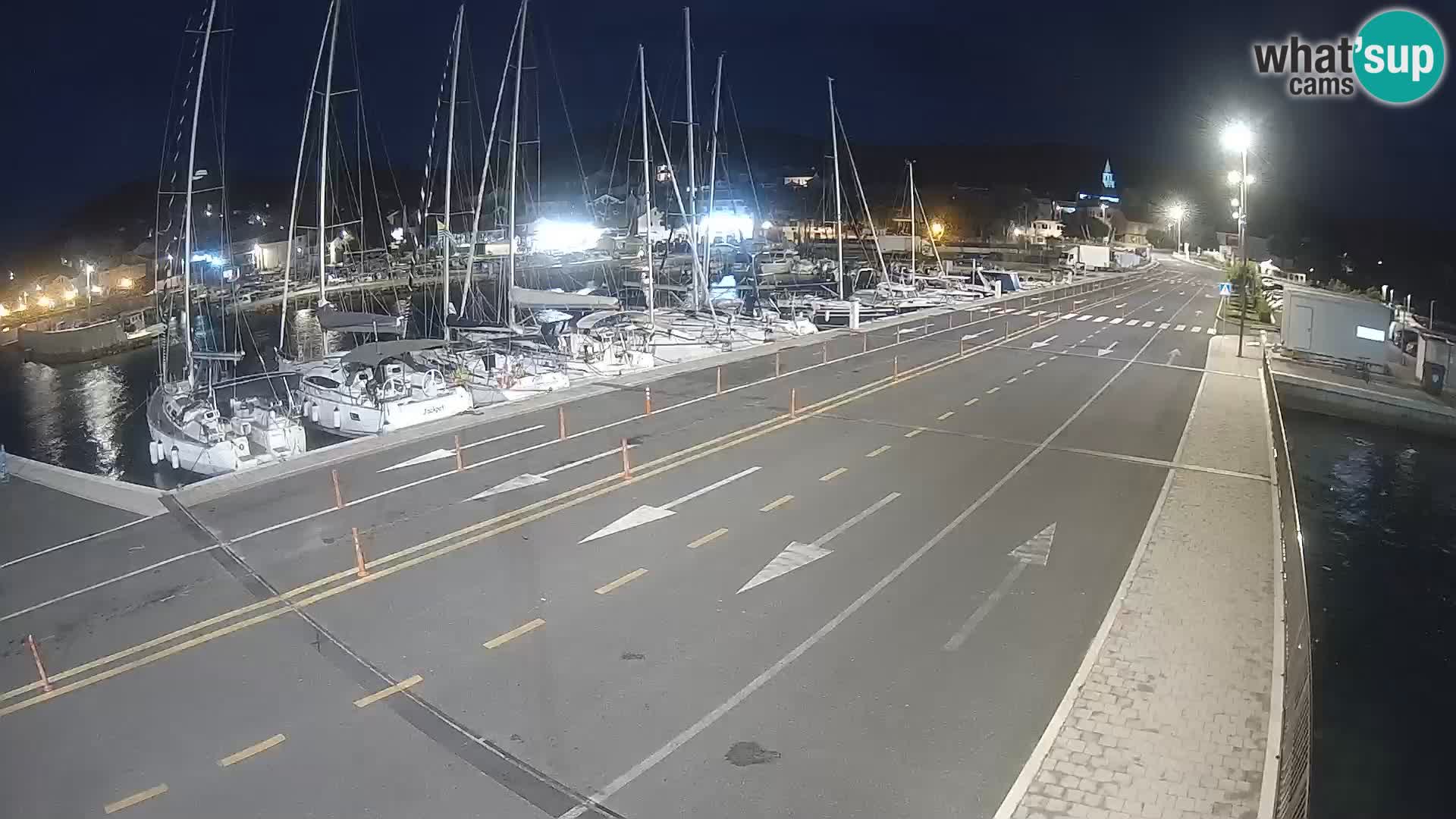 Dalmacia Tkon Transportar- webcams Croacia