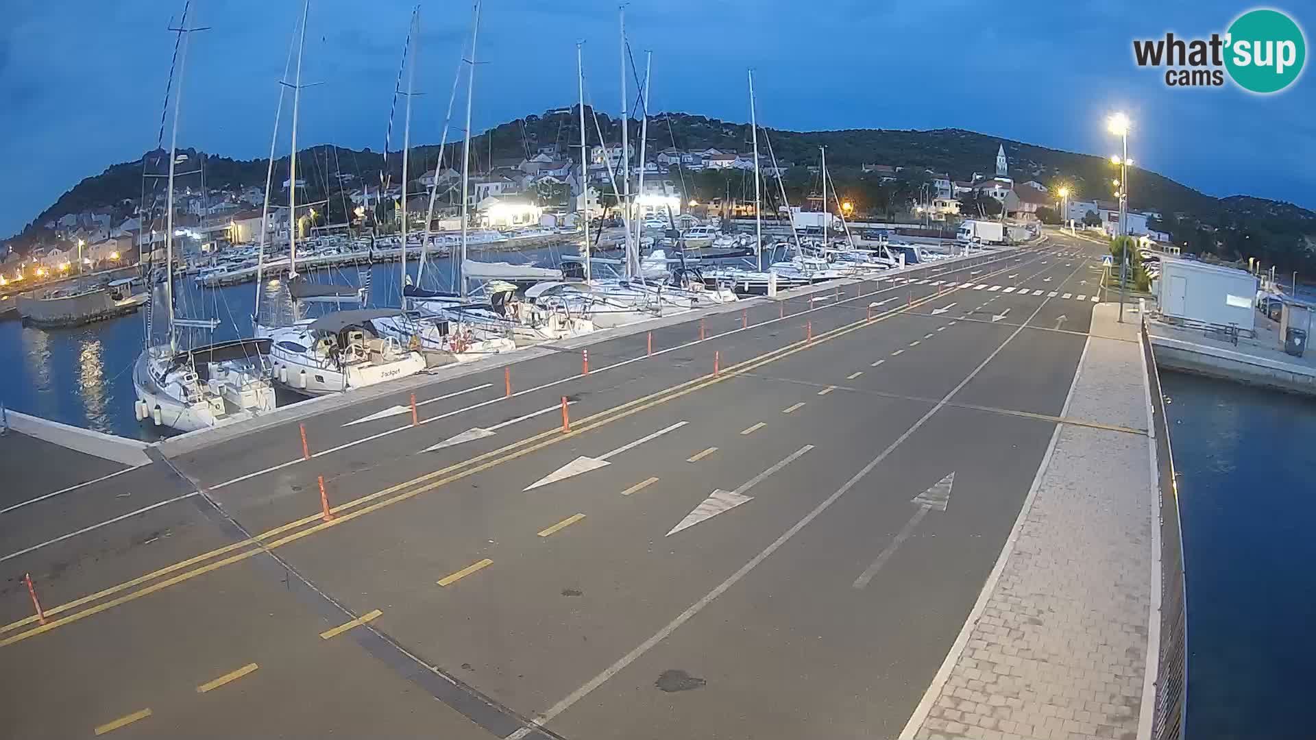 Dalmacija Trajekt Tkon – spletne kamere Hrvaška