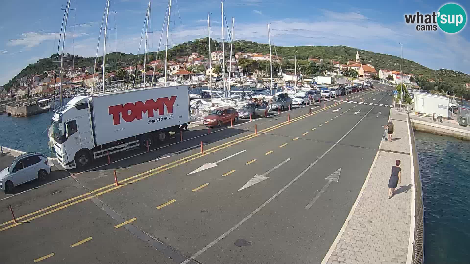 Dalmatia Tkon Ferry – webcams Croatia