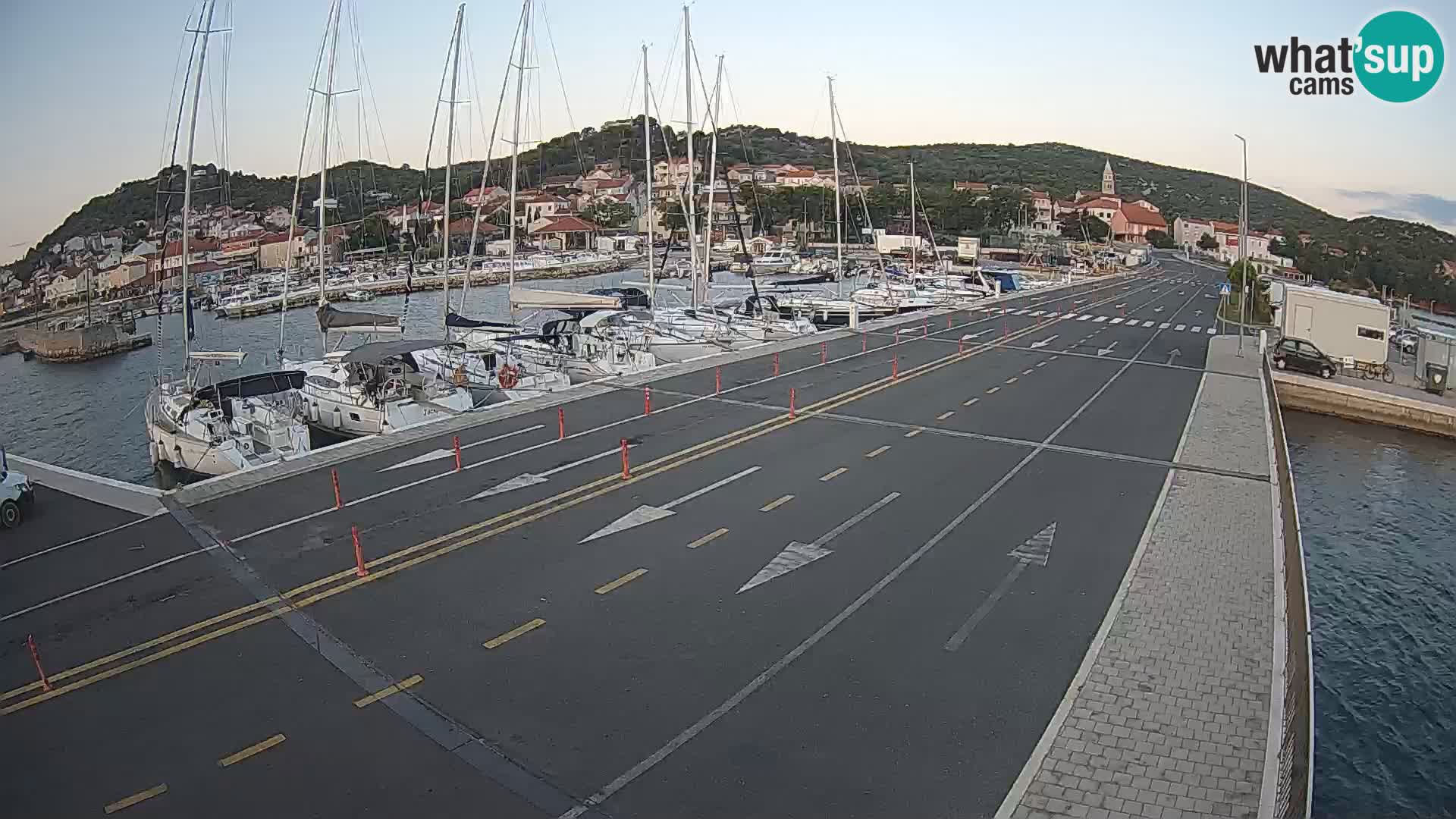 Dalmatia Tkon Ferry – webcams Croatia
