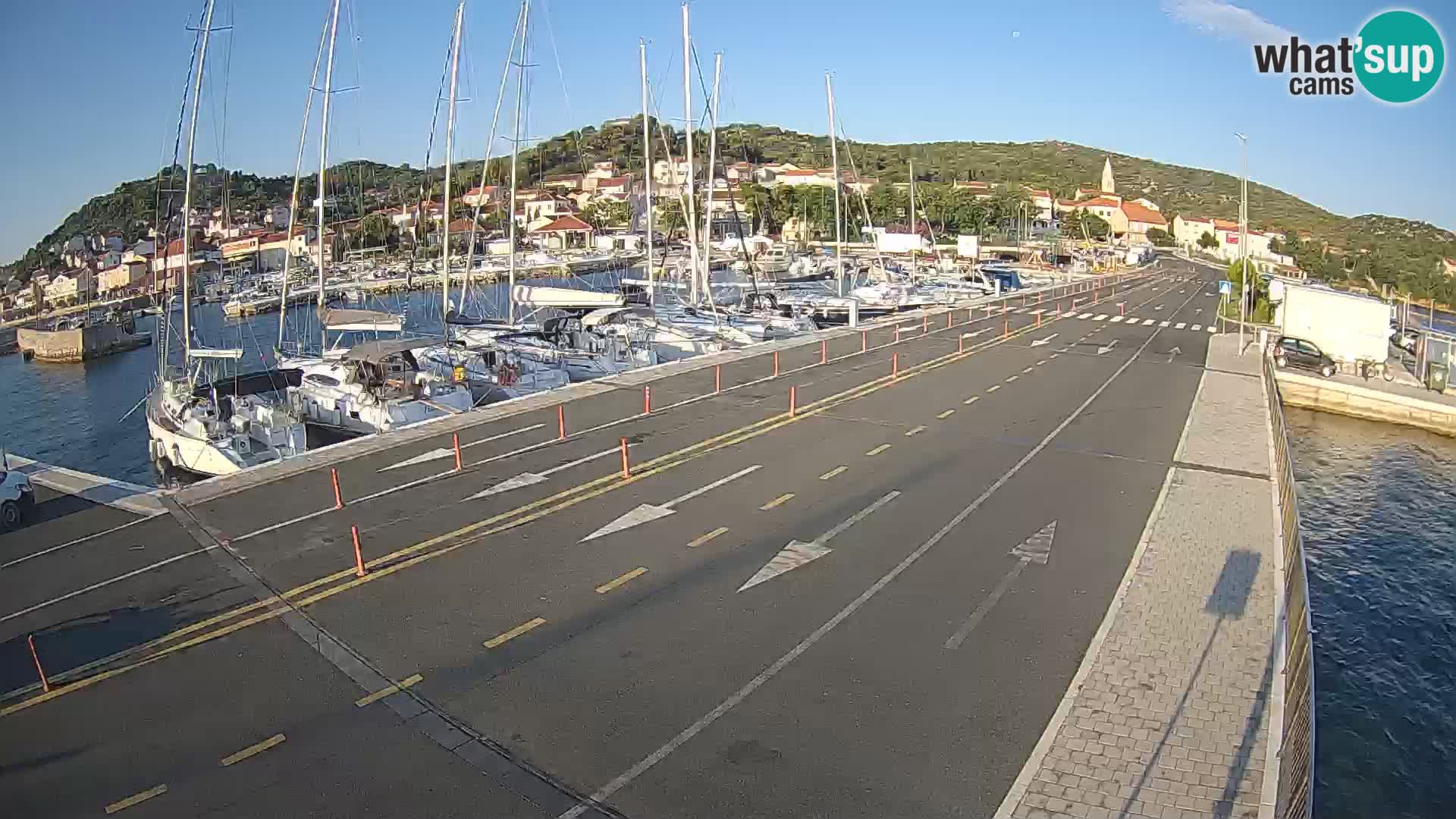 Dalmatia Tkon Ferry – webcams Croatia