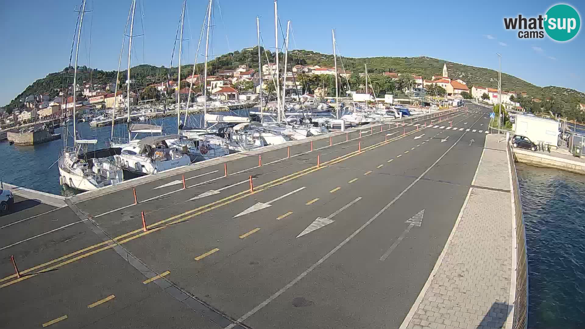 Trajekt Dalmacija Tkon – web kamere Hrvatska